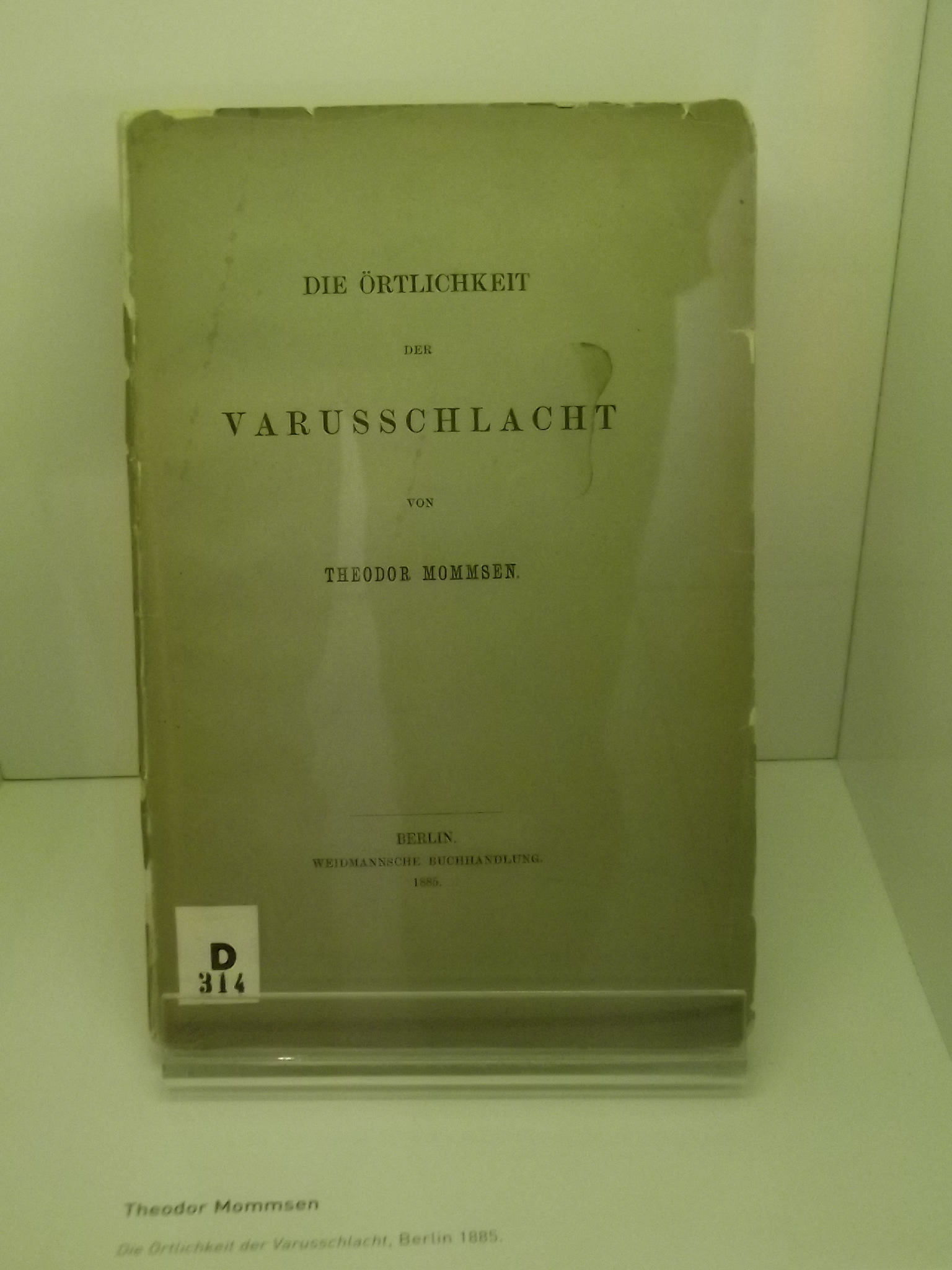 Buch von Theodor Mommsen