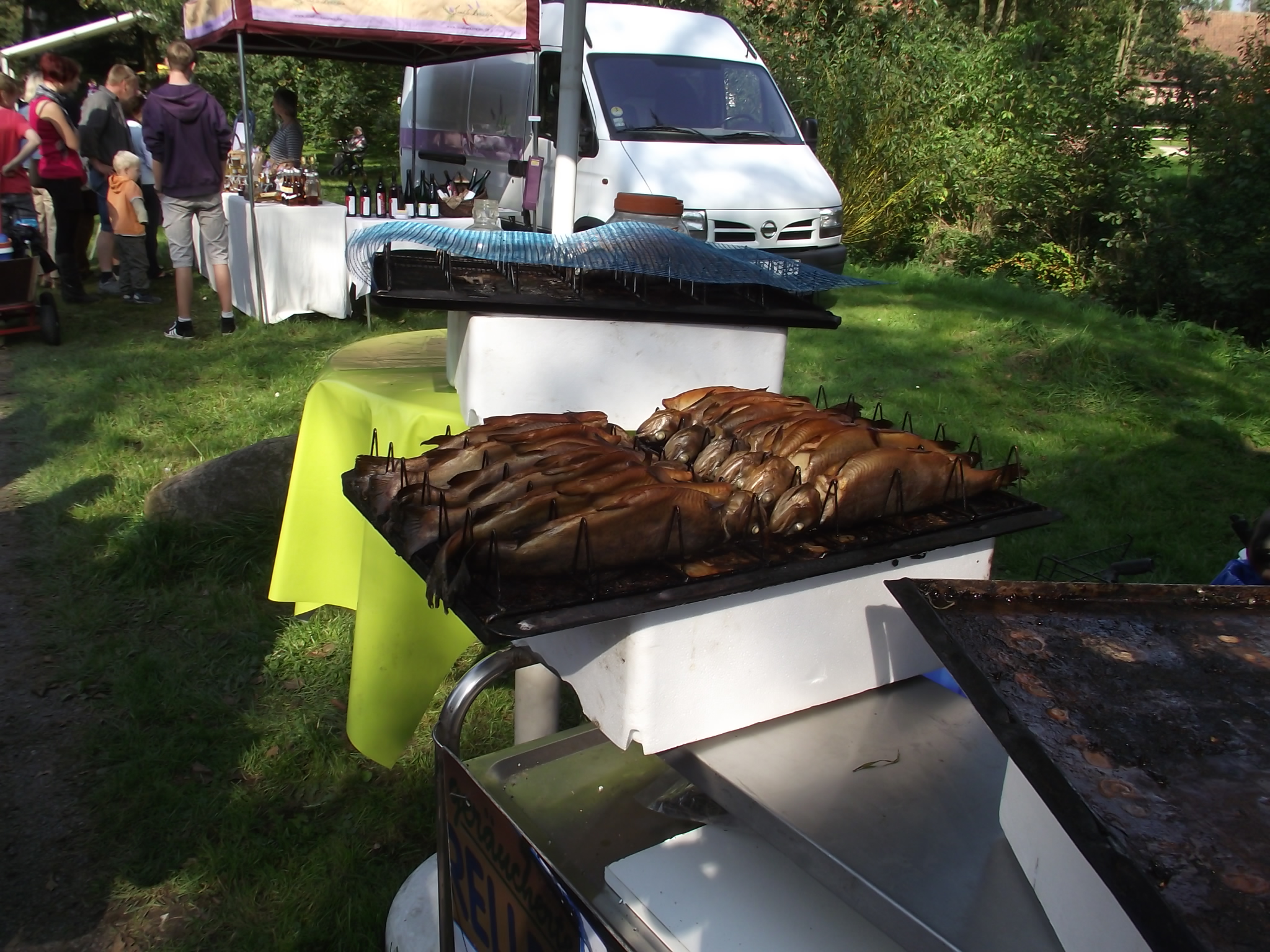 Museumsdorf Cloppenburg - &quot;Genuss im Nordwesten&quot; am 25.9.2011 - frisch geräucherte Forellen