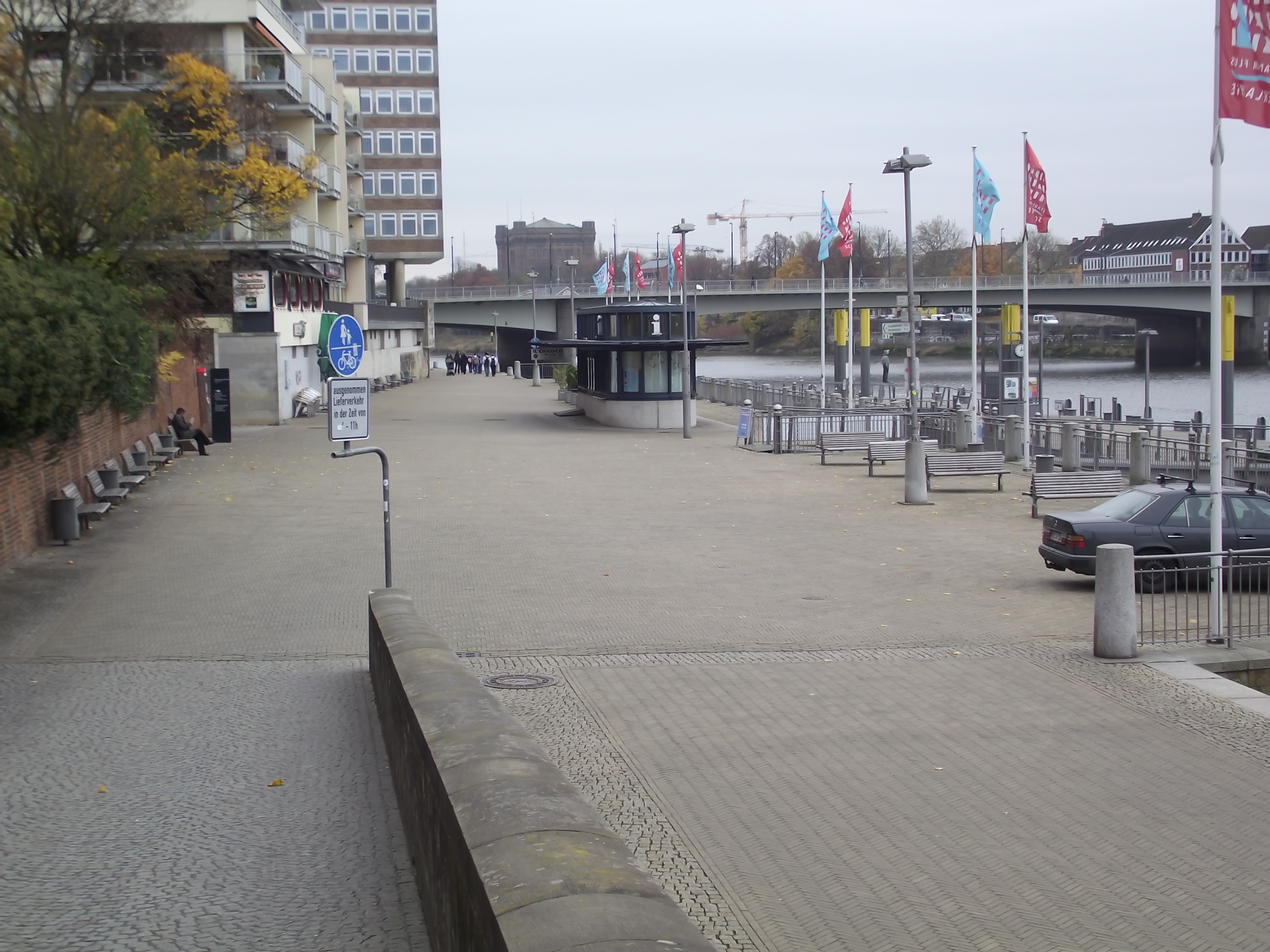 Fahrkarten Pavillon der Schreiber Reederei an der Schlachte