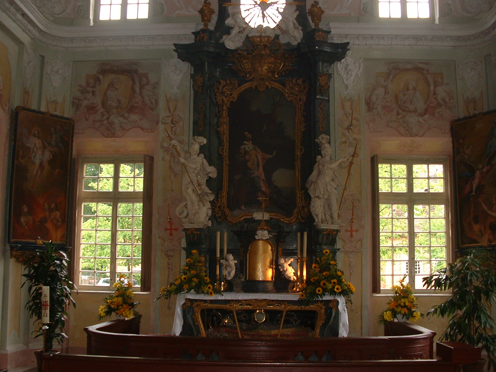 Schloß Clemenswerth in Sögel - Klosterkirche Altar