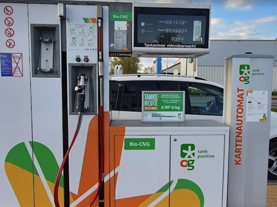 Bild 1 OG Clean Fuels BioCNG Tankstelle (Automat) in Burg
