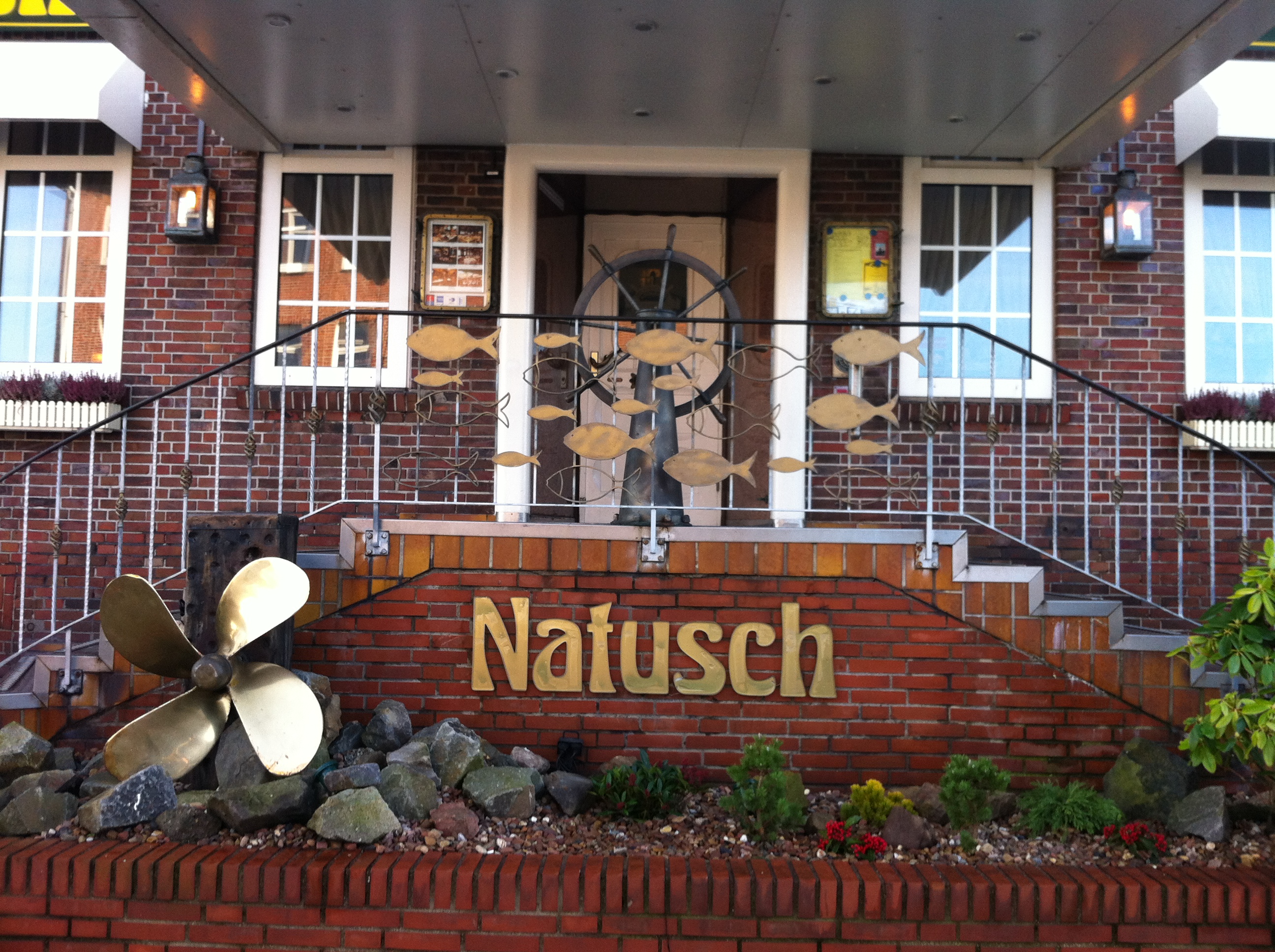Das Restaurant Natusch im Bremerhavener Fischereihaven