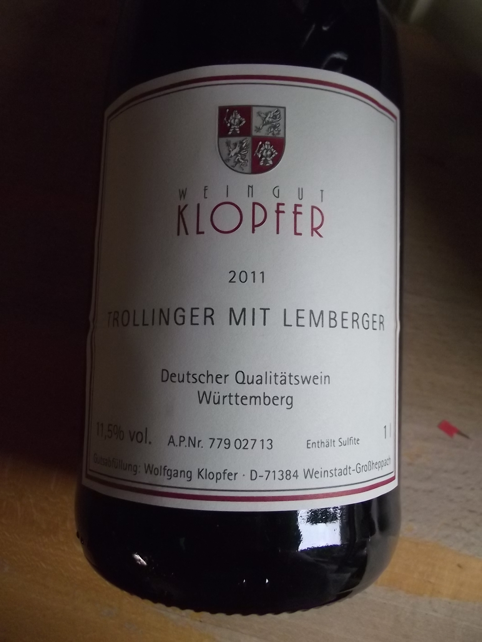 2011 Trollinger mit Lemberger