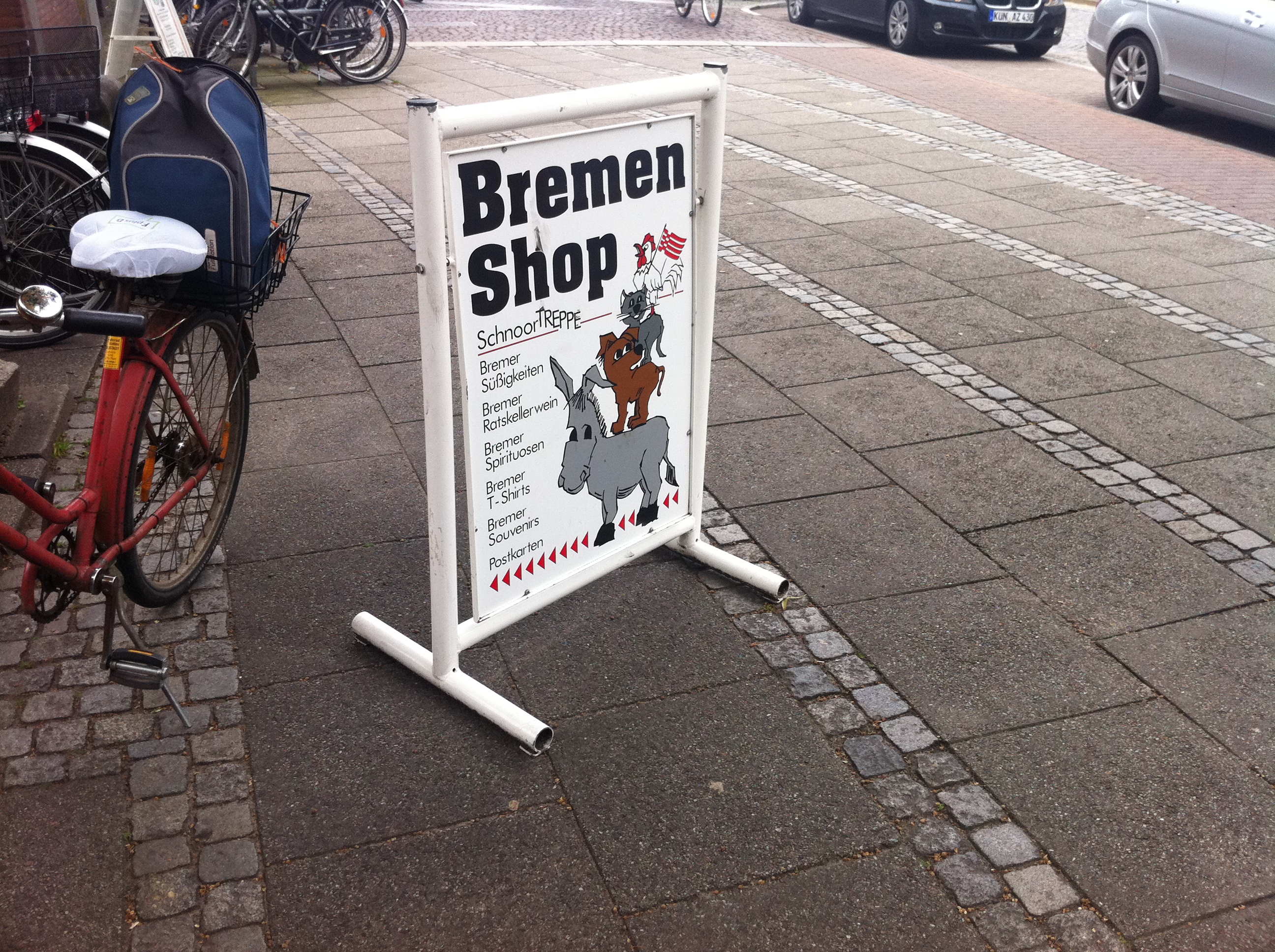 Der Bremen-Shop Schnoortreppe