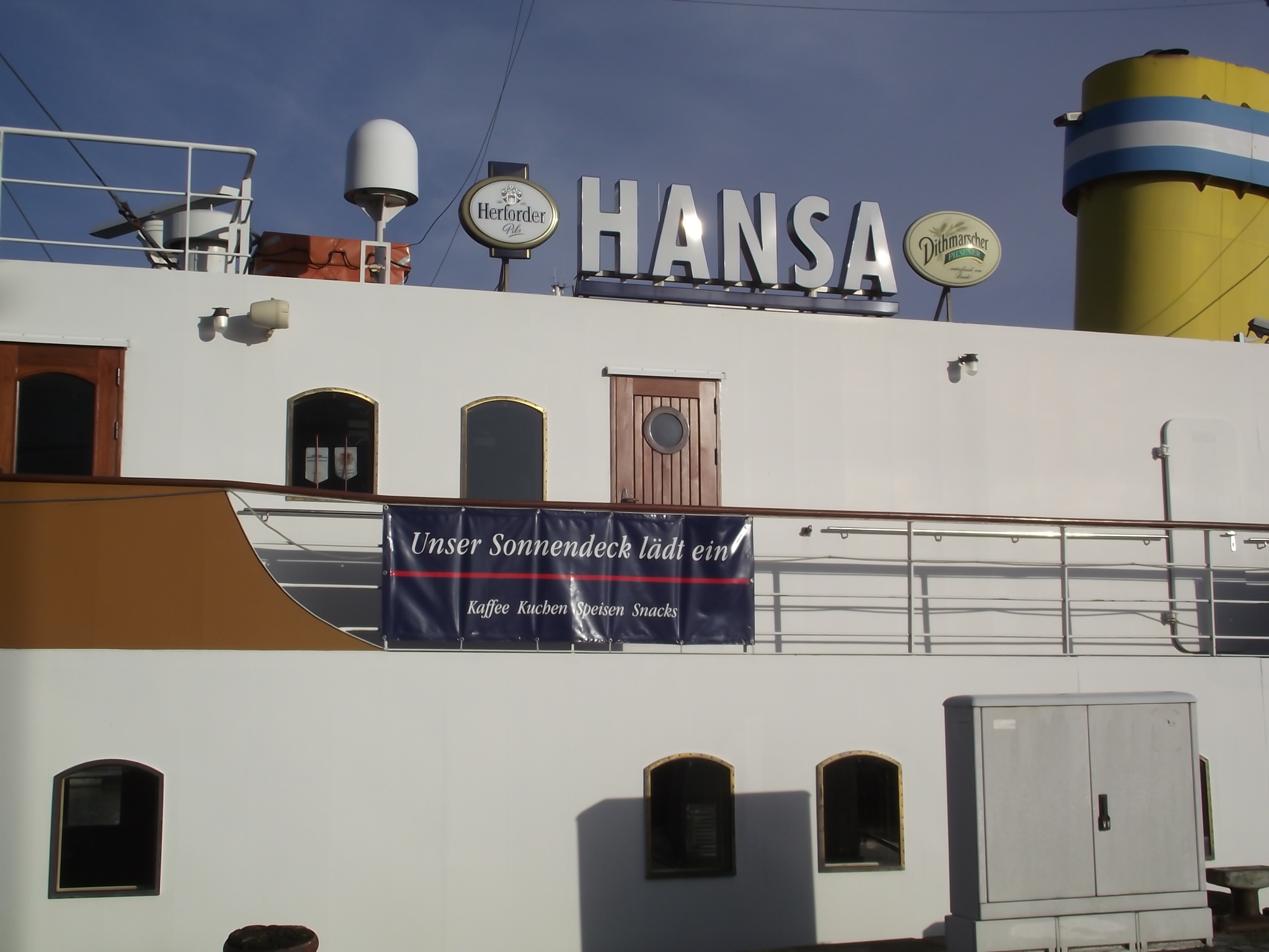 Restaurantschiff Hansa in Bremerhaven