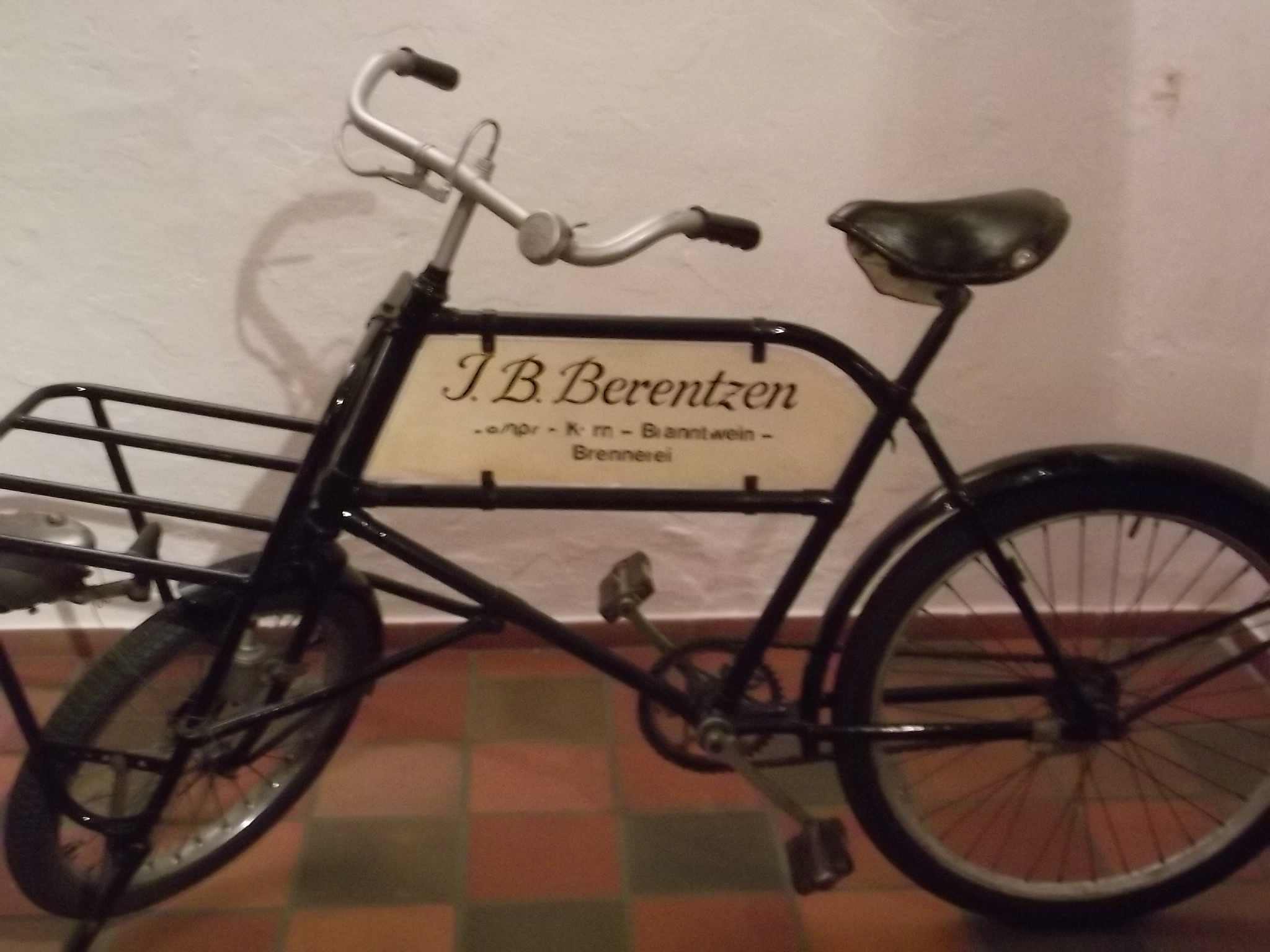 Im Brennereimuseum - Fahrrad