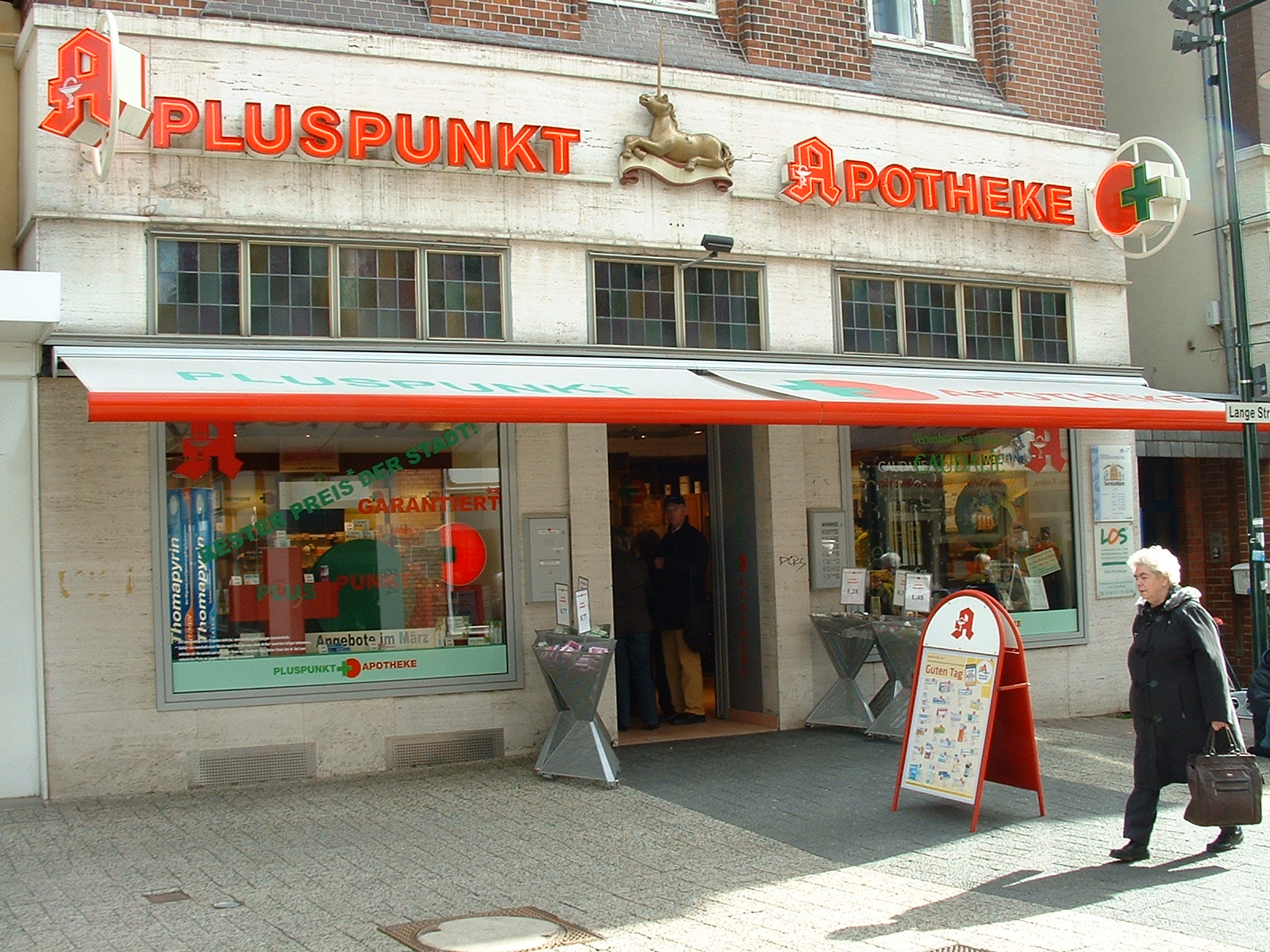 Pluspunkt Apotheke ehemals Einhorn Apotheke in Delmenhorst