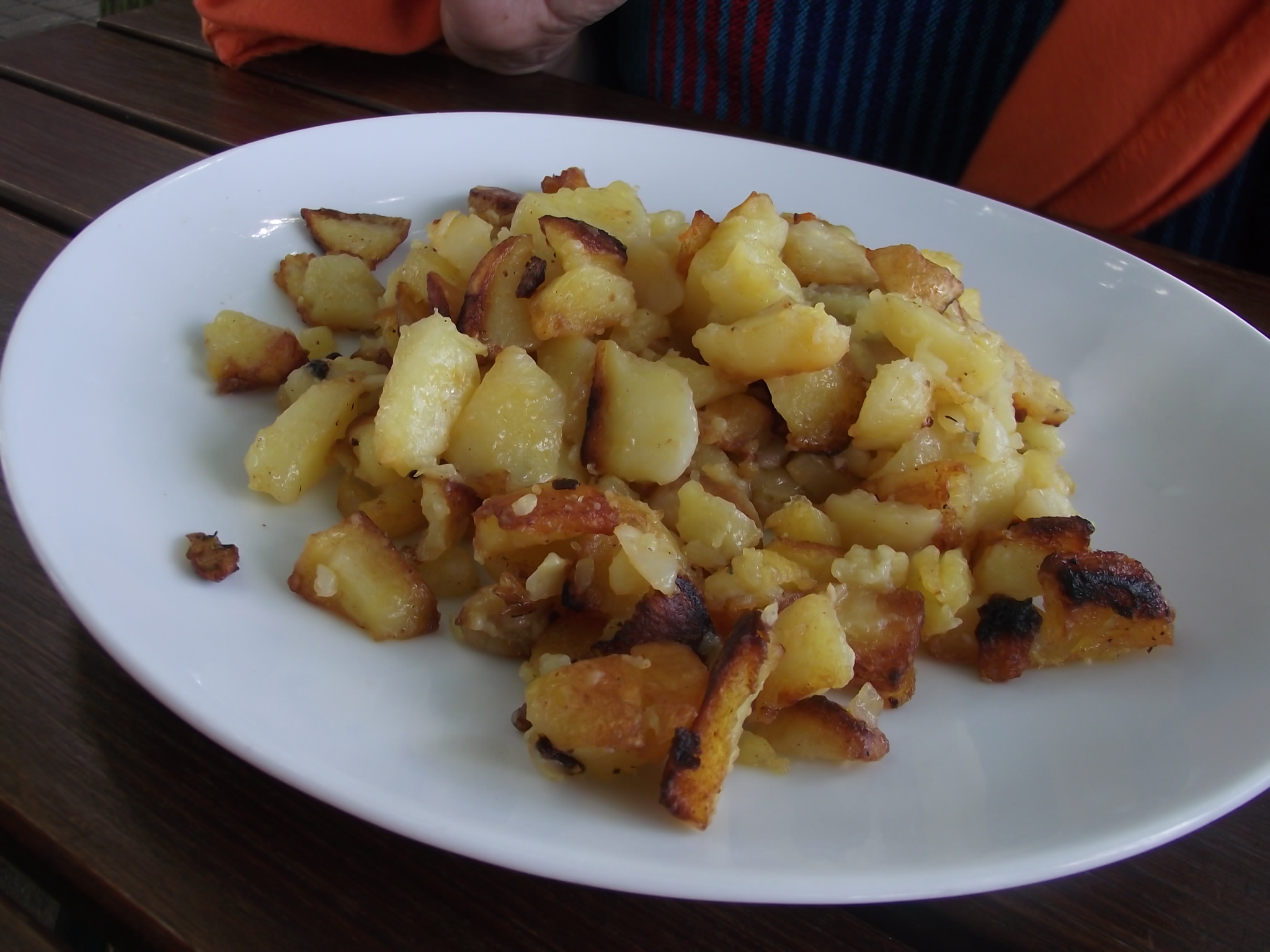 Doppelte Portion Bratkartoffeln für 6 €