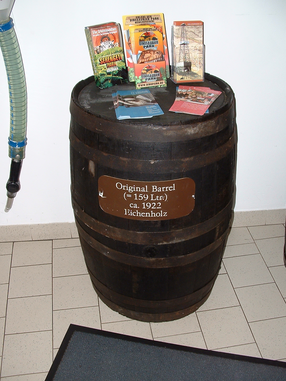 Deutsches Erdölmuseum Wietze -159 Liter Fass - 1 Barrel