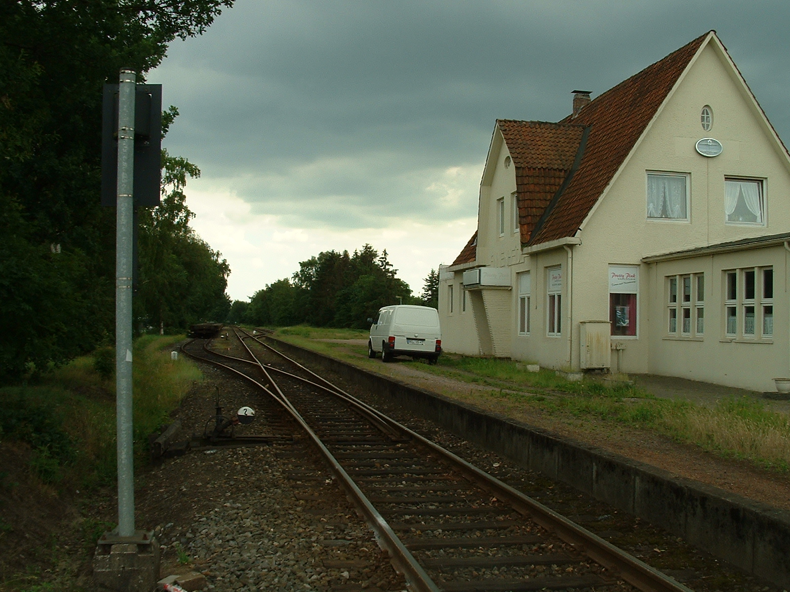 Delmenhorst-Harpstedter Eisenbahn GmbH - Bahnhof in Delmenhorst Annenheide