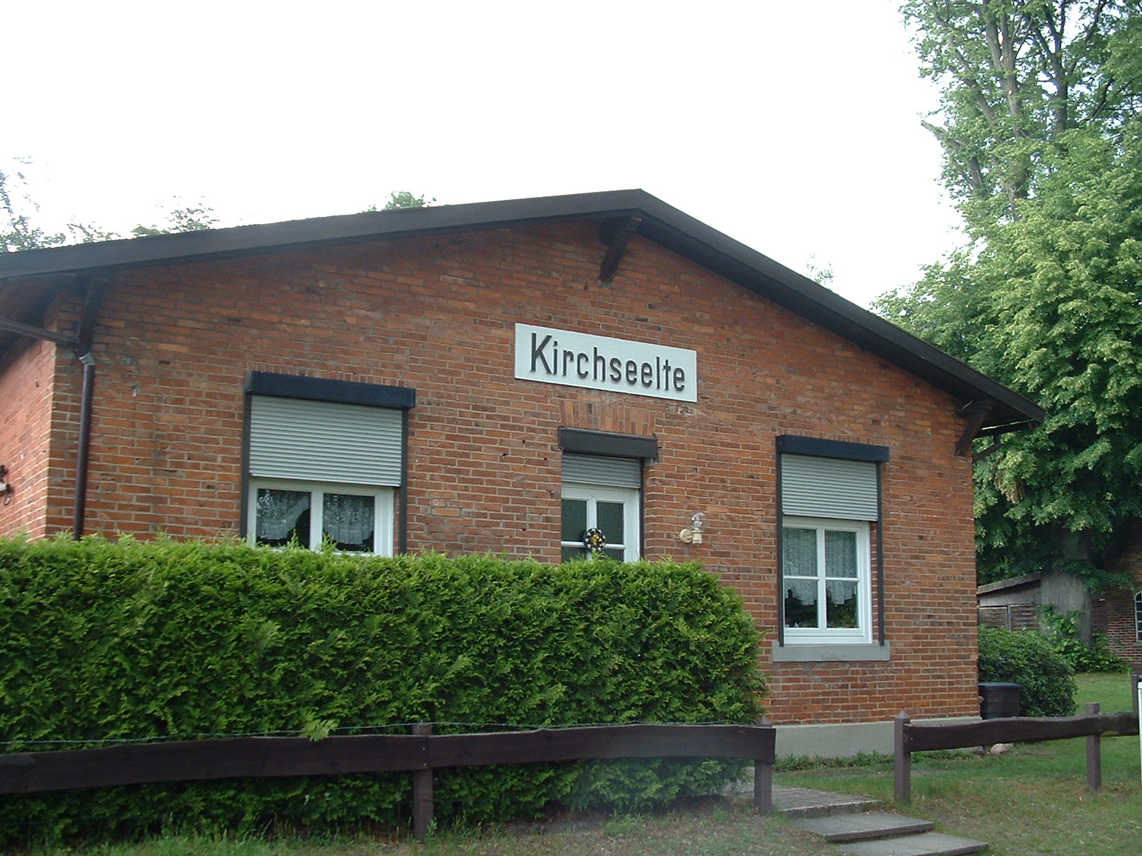 Delmenhorst-Harpstedter Eisenbahn GmbH - Bahnhof in Kirchseelte