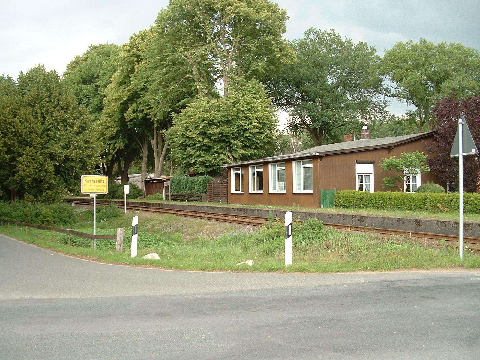 Delmenhorst-Harpstedter Eisenbahn GmbH - Bahnhof in Kirchseelte