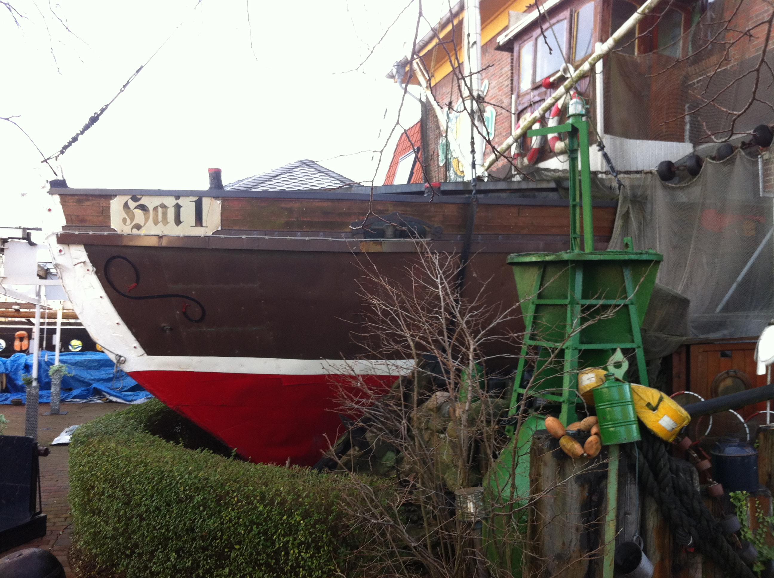 Das Restaurant Natusch im Bremerhavener Fischereihaven