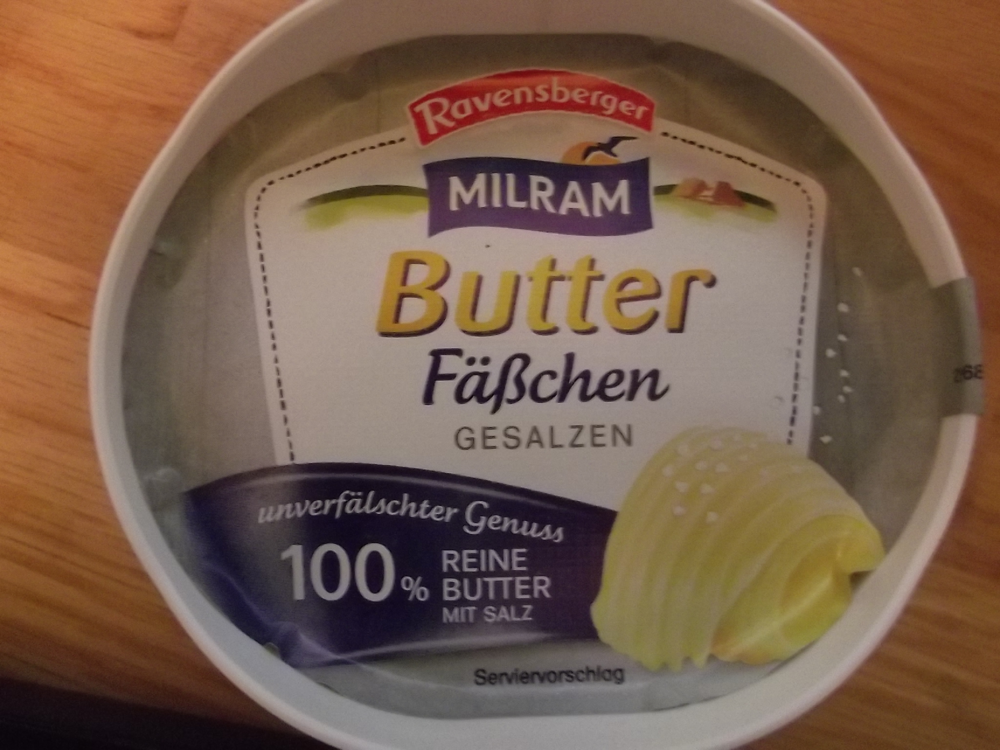 Ravensberger - MILRAM Butterfäßchen