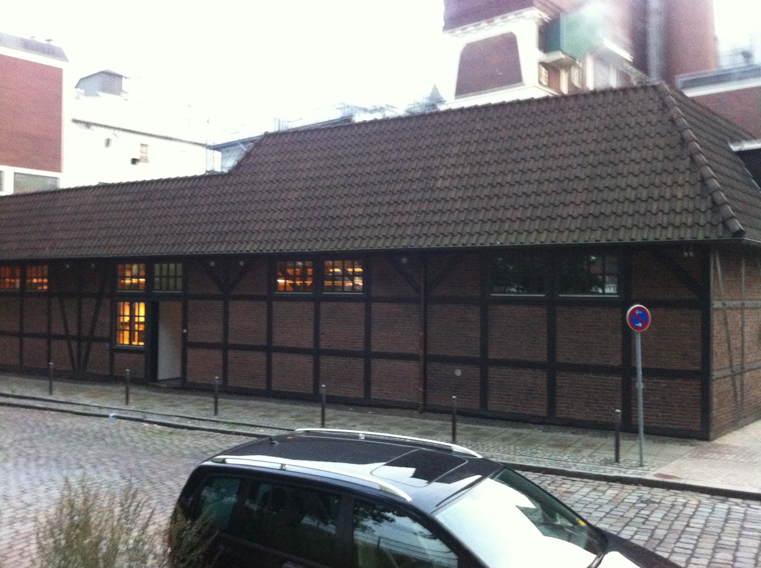 Bier Brauerei in Bremen - der alte Pferdestall der Brauereipferde ist heute Büro
