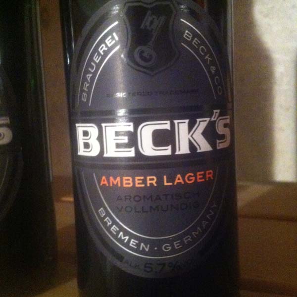 BECK'S Amber Lager - 5,7 Vol%