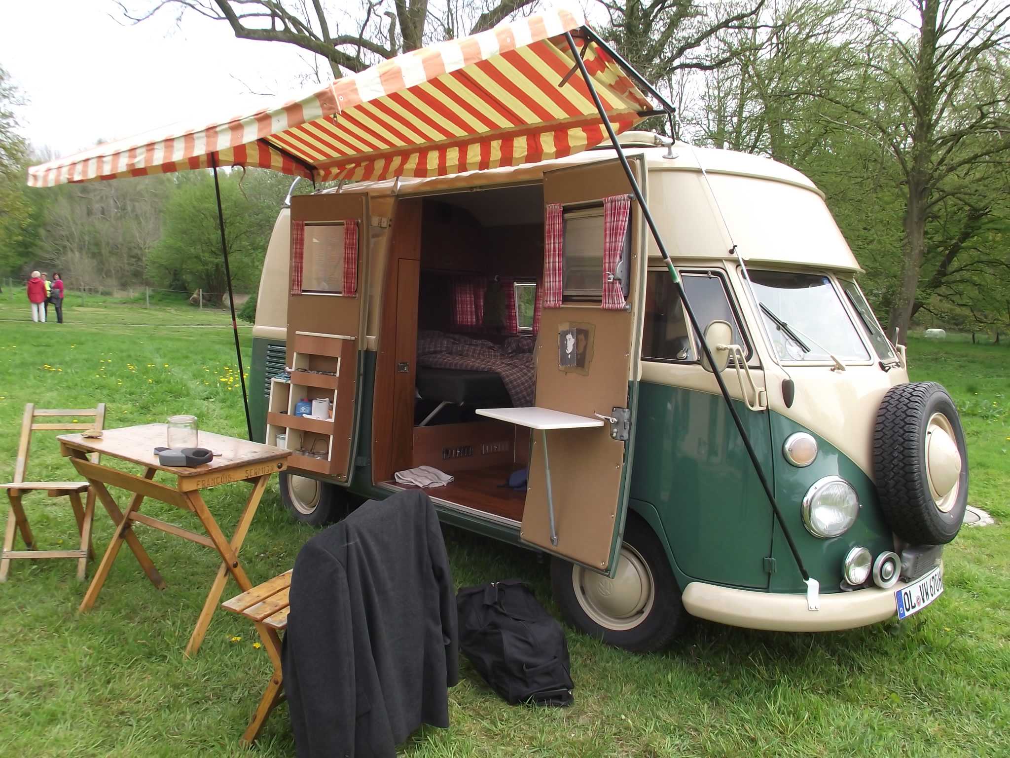 Dötlinger Gartenkultour 2012 - Gut Grashorn - VW Camping Oldtimer