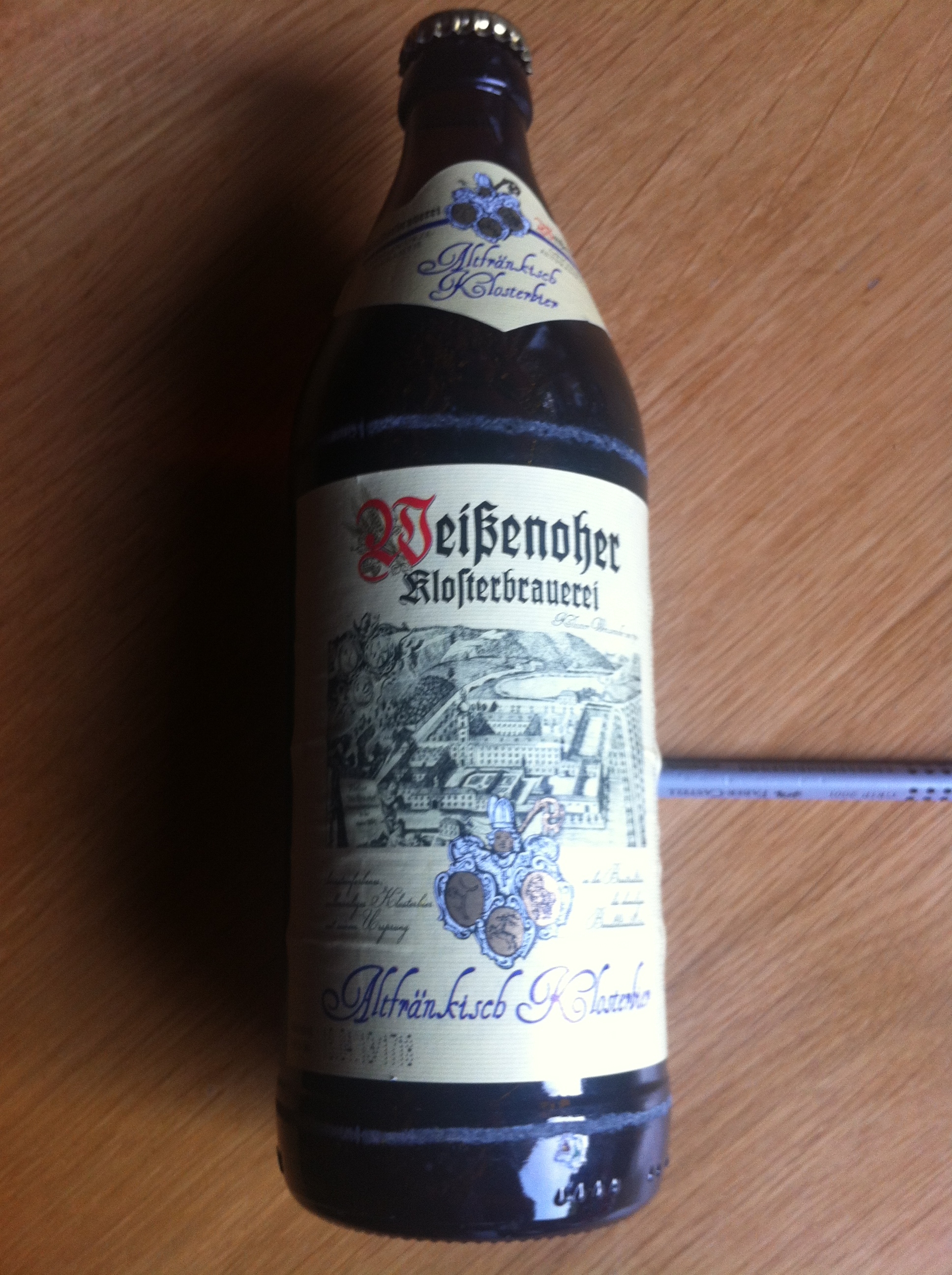 0,5 Liter Flasche aus dem HOL AB Markt in Delmenhorst - Fränkisches Export Bier :-) - Vielen Dank