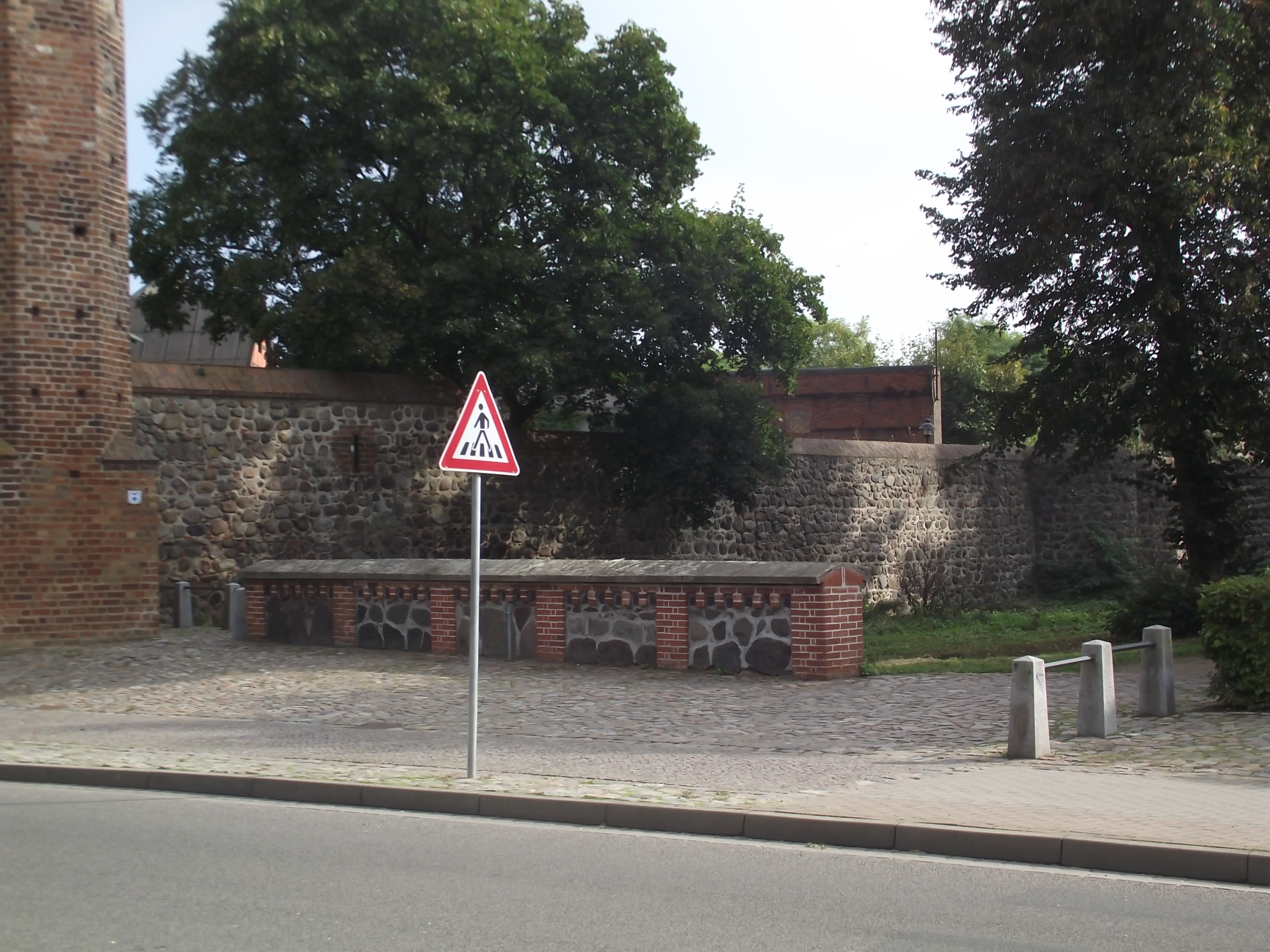 Stadtmauer am Neubrandenburger Tor in Friedland - Mecklenburg