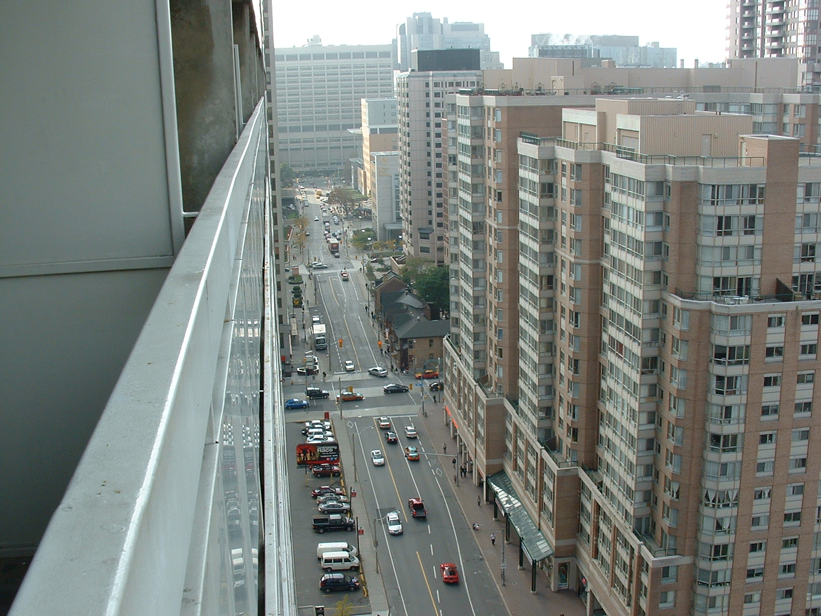 Toronto mit TUI gebucht - Blick aus dem Hotel