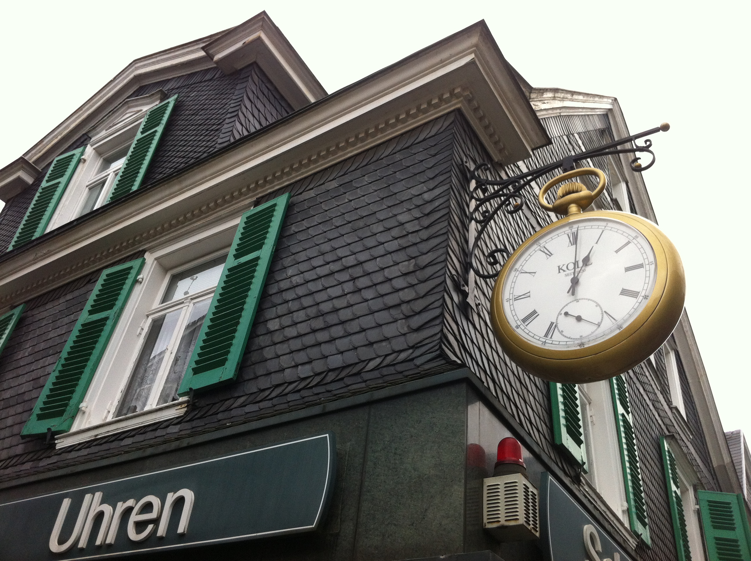 Uhrmacher und Juwelier Koll in Lennep
