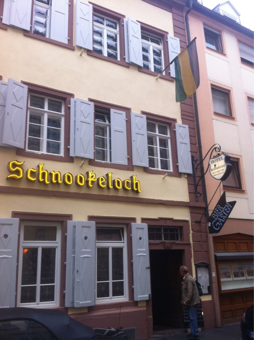 Bild 1 Schnookeloch in Heidelberg