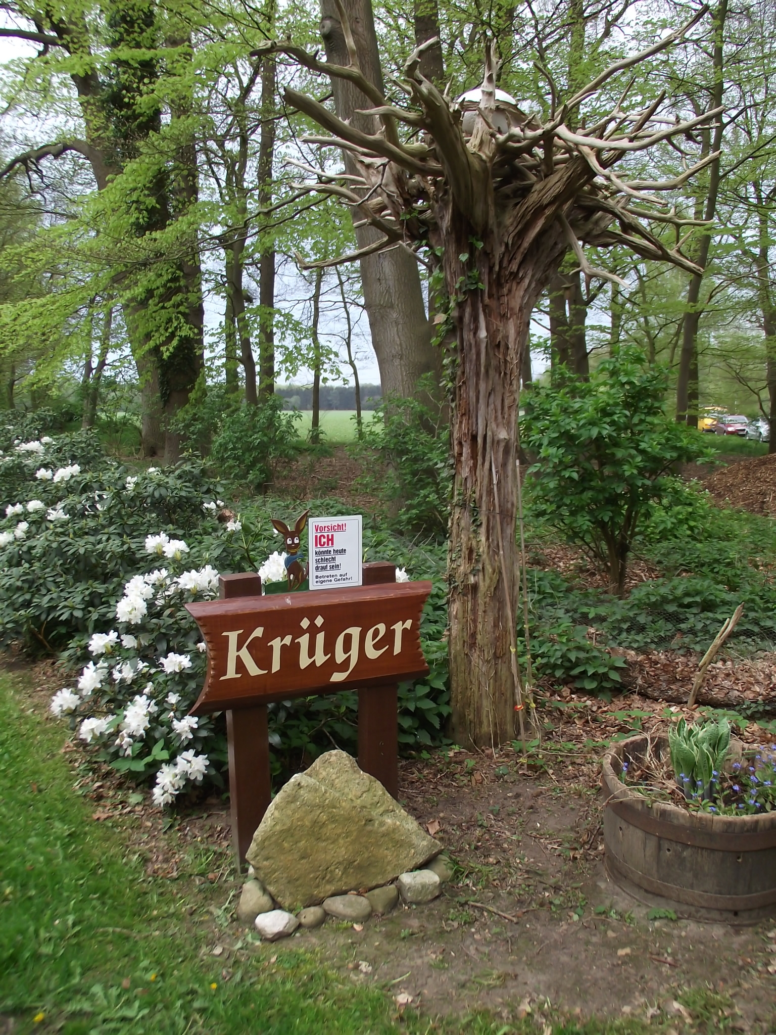 Dötlinger Gartenkultour 2012 - Stein- und Wassergarten Familie Krüger