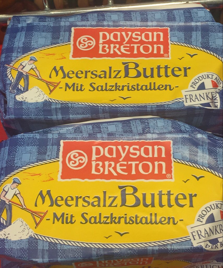 Butter mit Meersalz