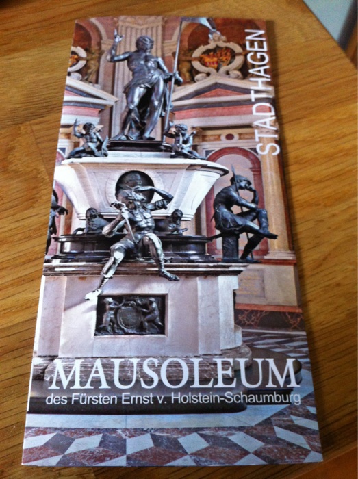 Flyer zum Mausoleum
