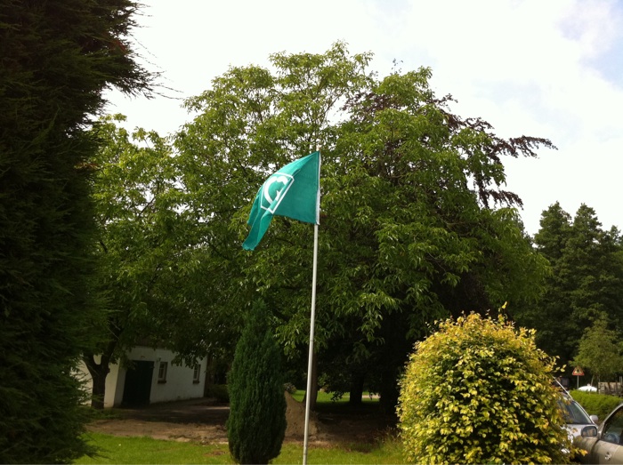Wolters Baumschulen in Wachendorf - Werder Bremen Flagge