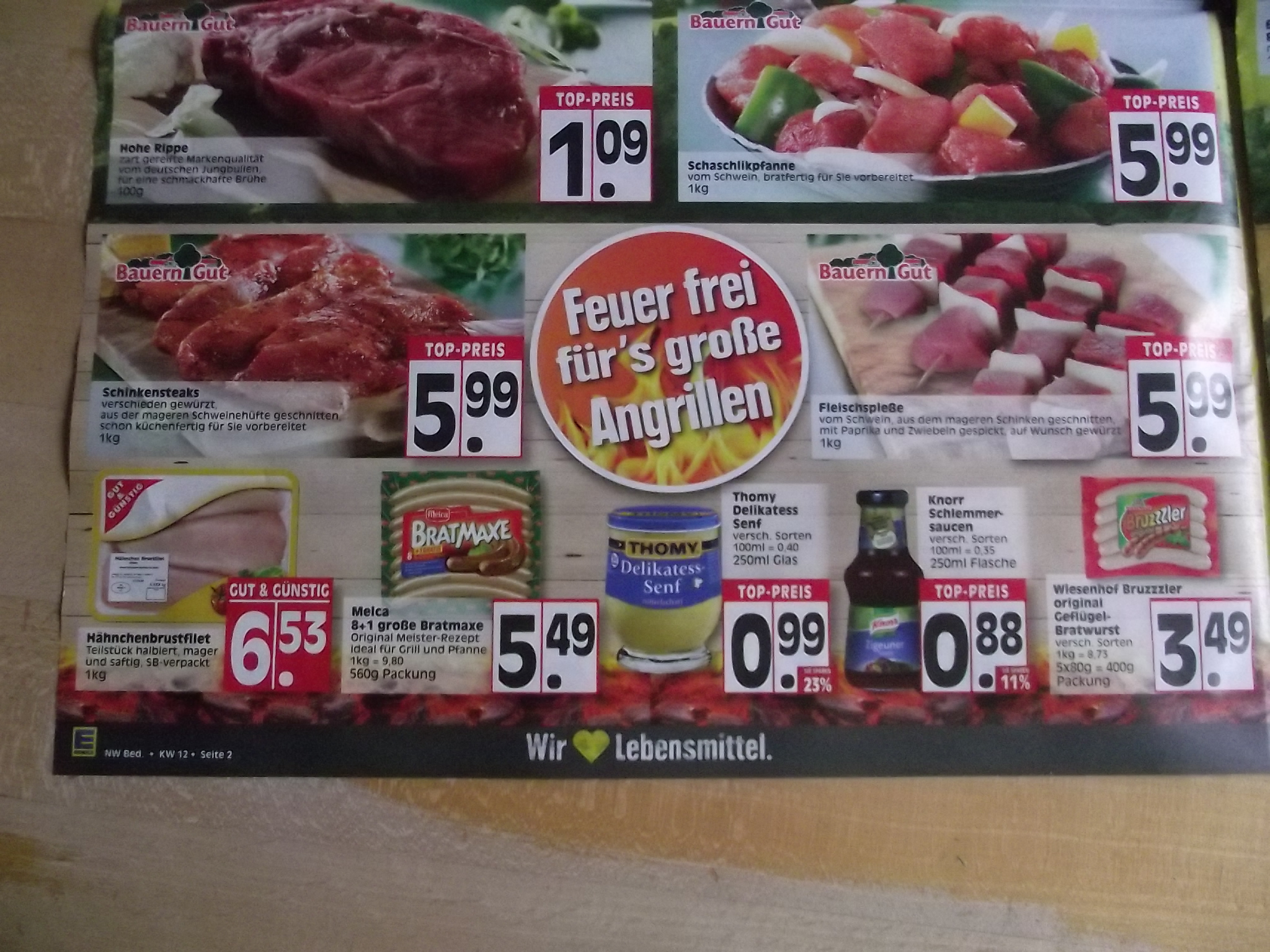 EDEKA Angebote KW 12 - kein Portwein im Angebot