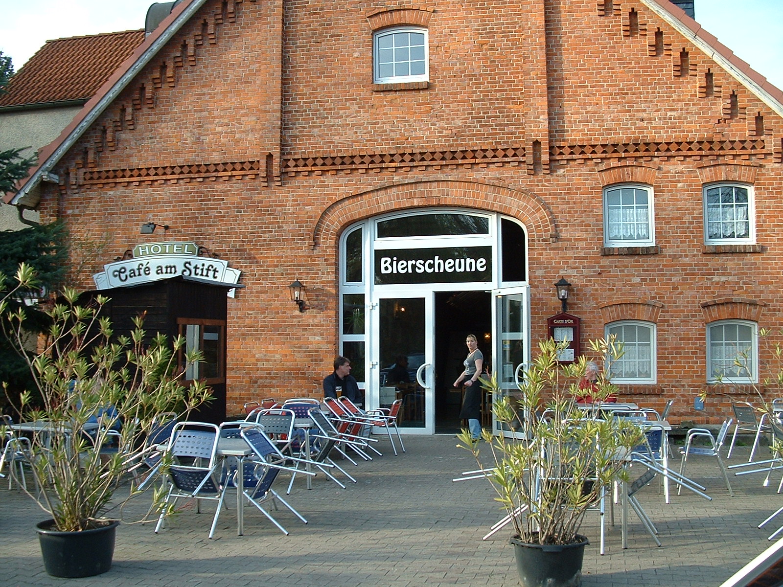 Hotel Cafe am Stift in Fischbeck - Bierscheune und Pizzeria