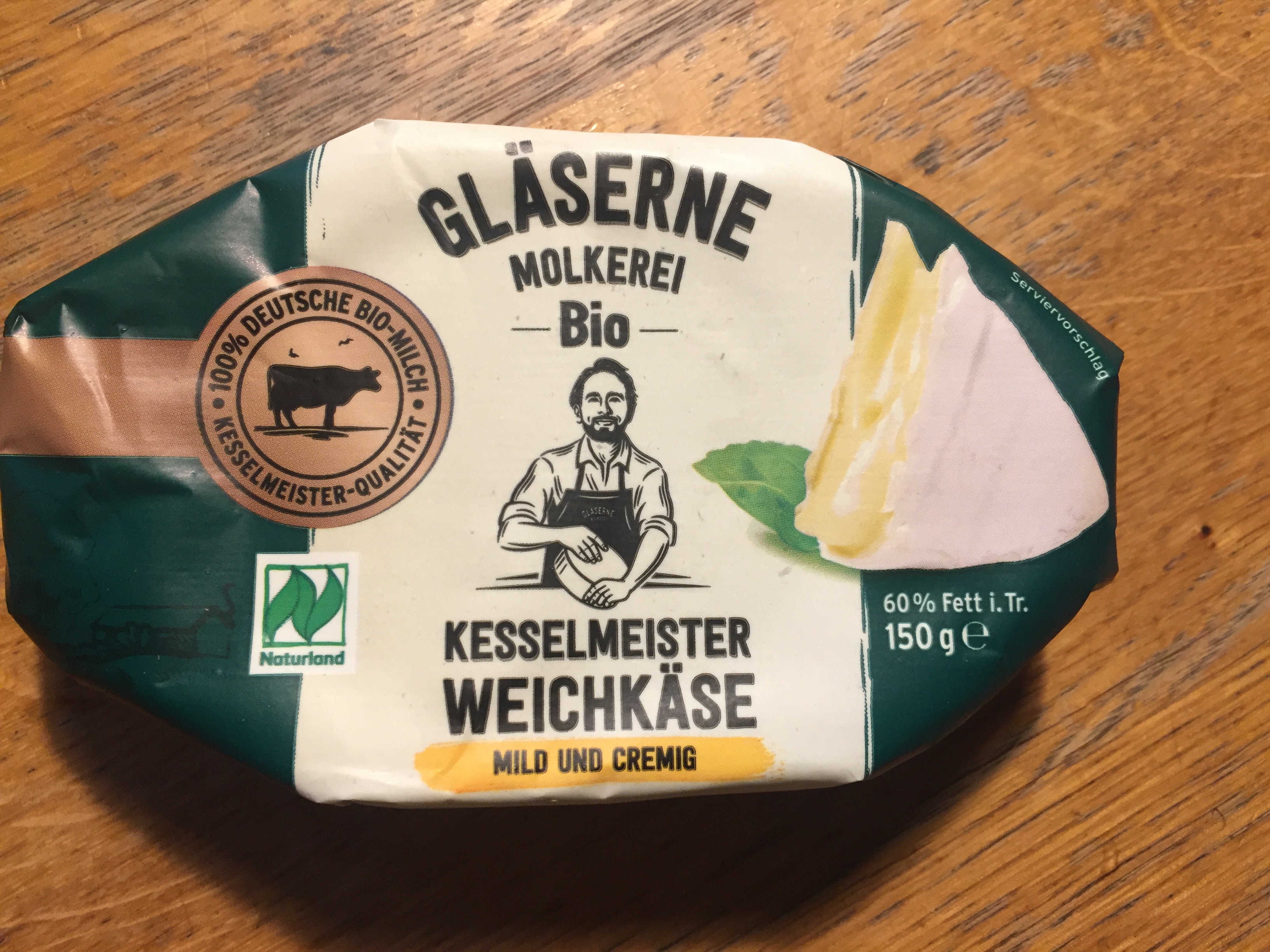 Gläserne Molkerei GmbH steht drauf