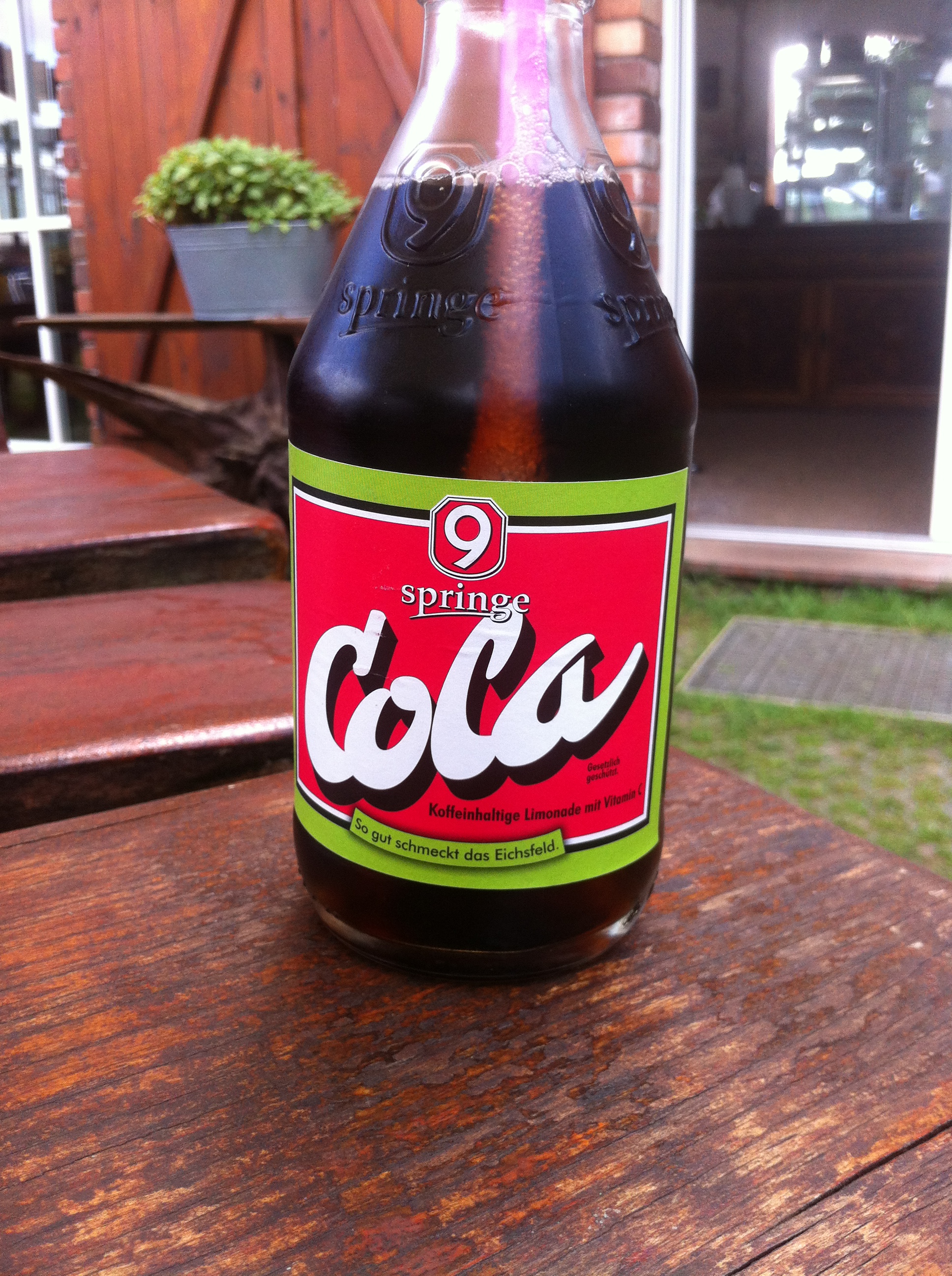 So gut schmeckt das Eichsfeld - Feldgieker schmeckt gut, die Cola nicht!