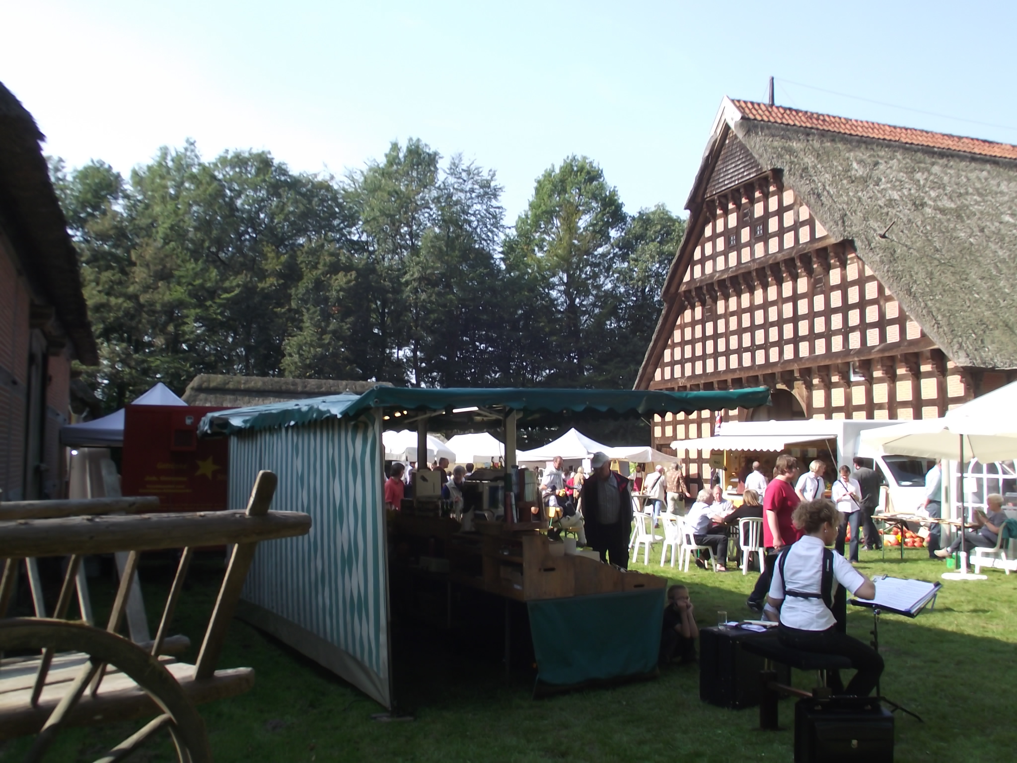 Museumsdorf Cloppenburg - &quot;Genuss im Nordwesten&quot; am 25.9.2011 - schöne alte Hofanlage