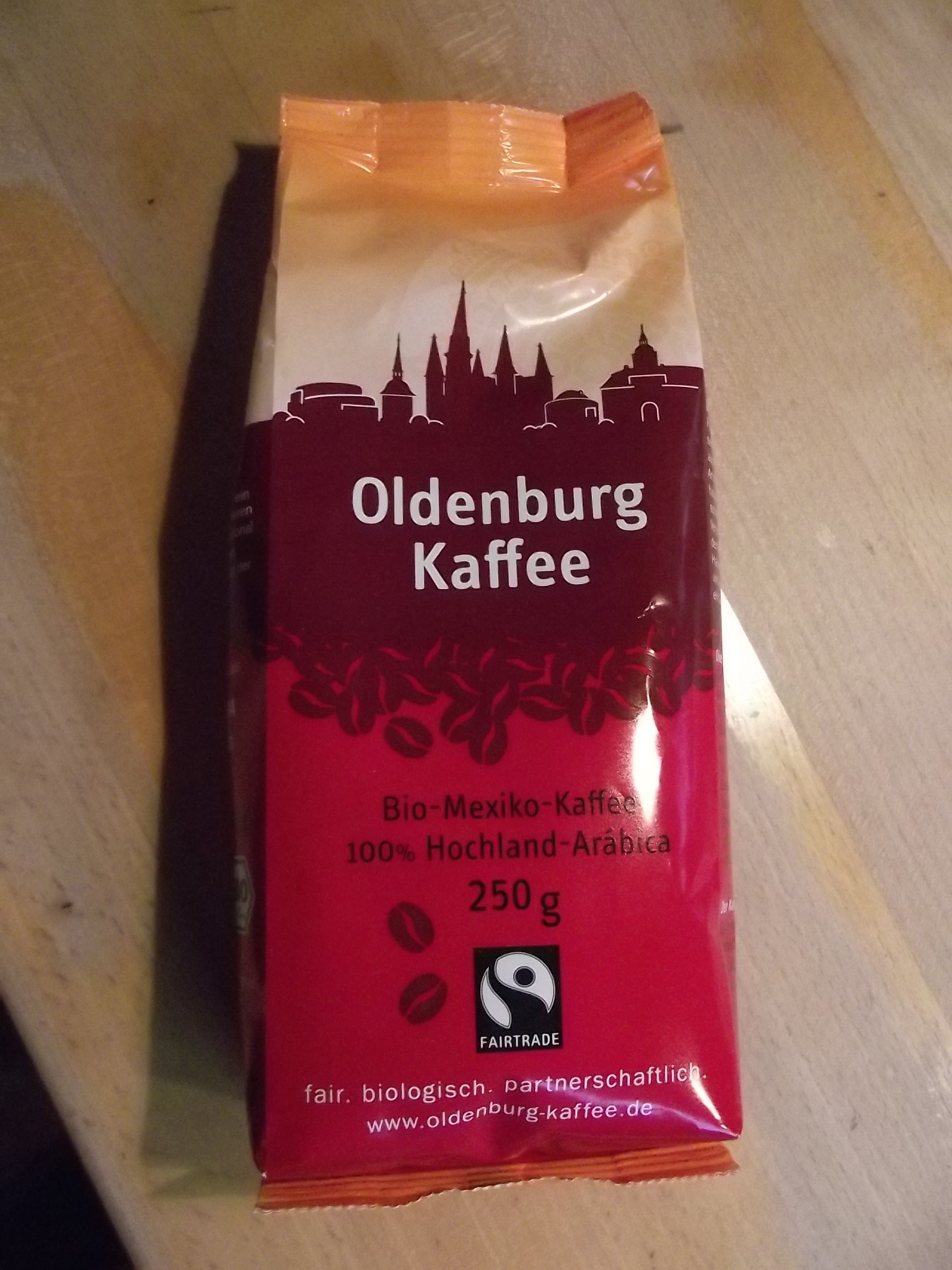 Projekt Oldenburger Kaffee - BIO und Fairtrade