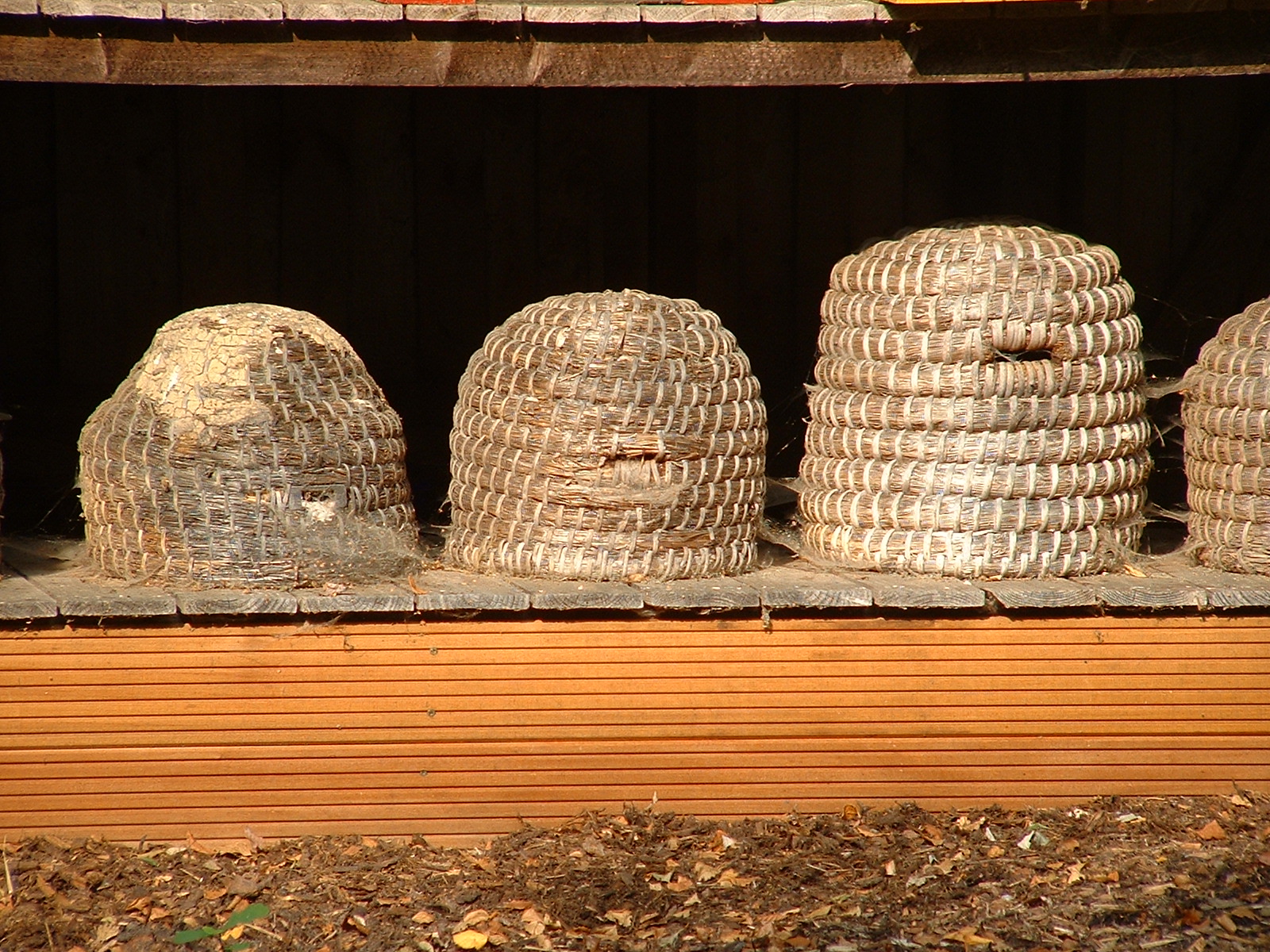alte Bienenstöcke beim NIZ in Goldenstedt