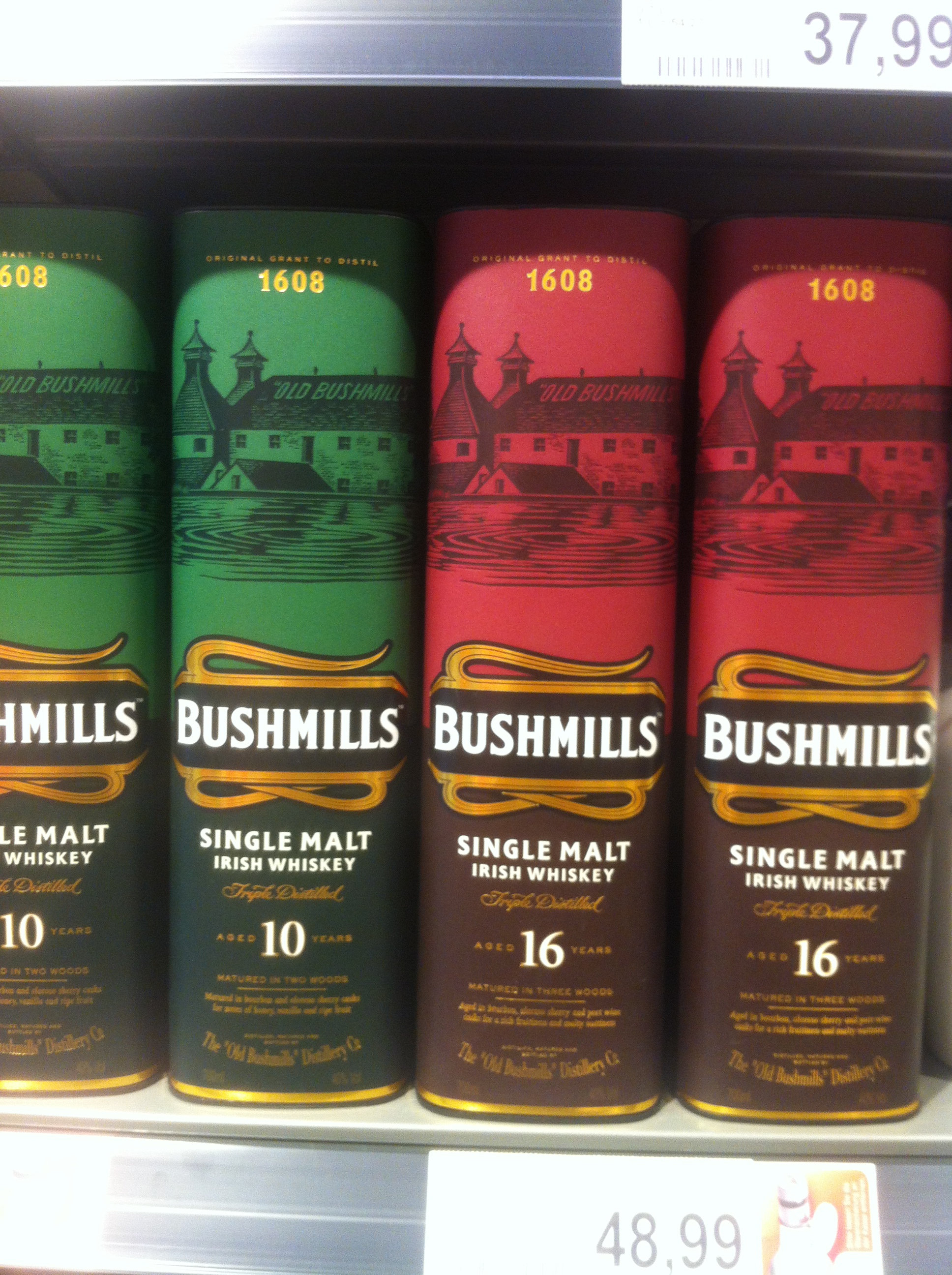 Bushmills aus dem Vertrieb