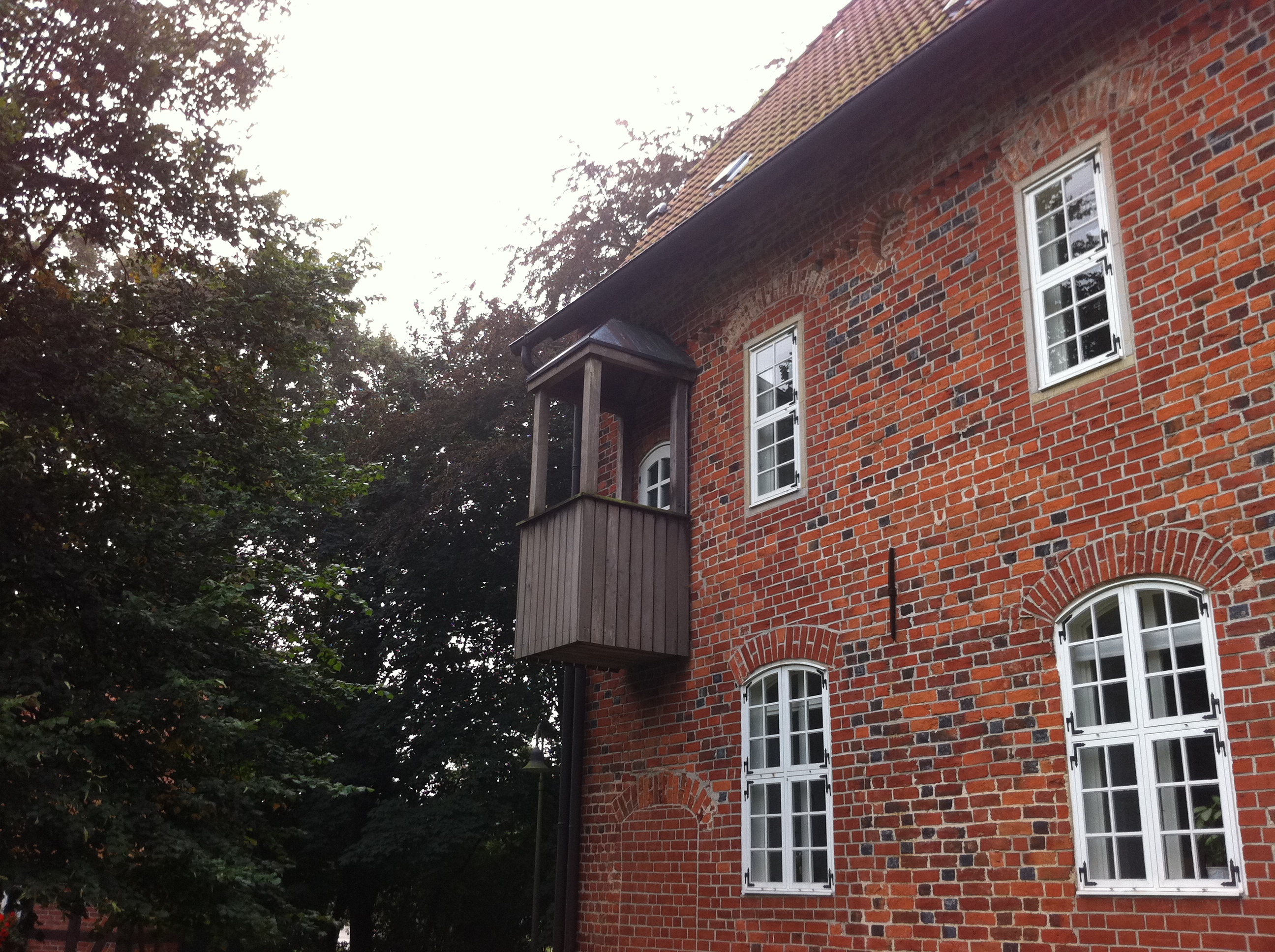 Kleiner Balkon an der Burg in Hagen