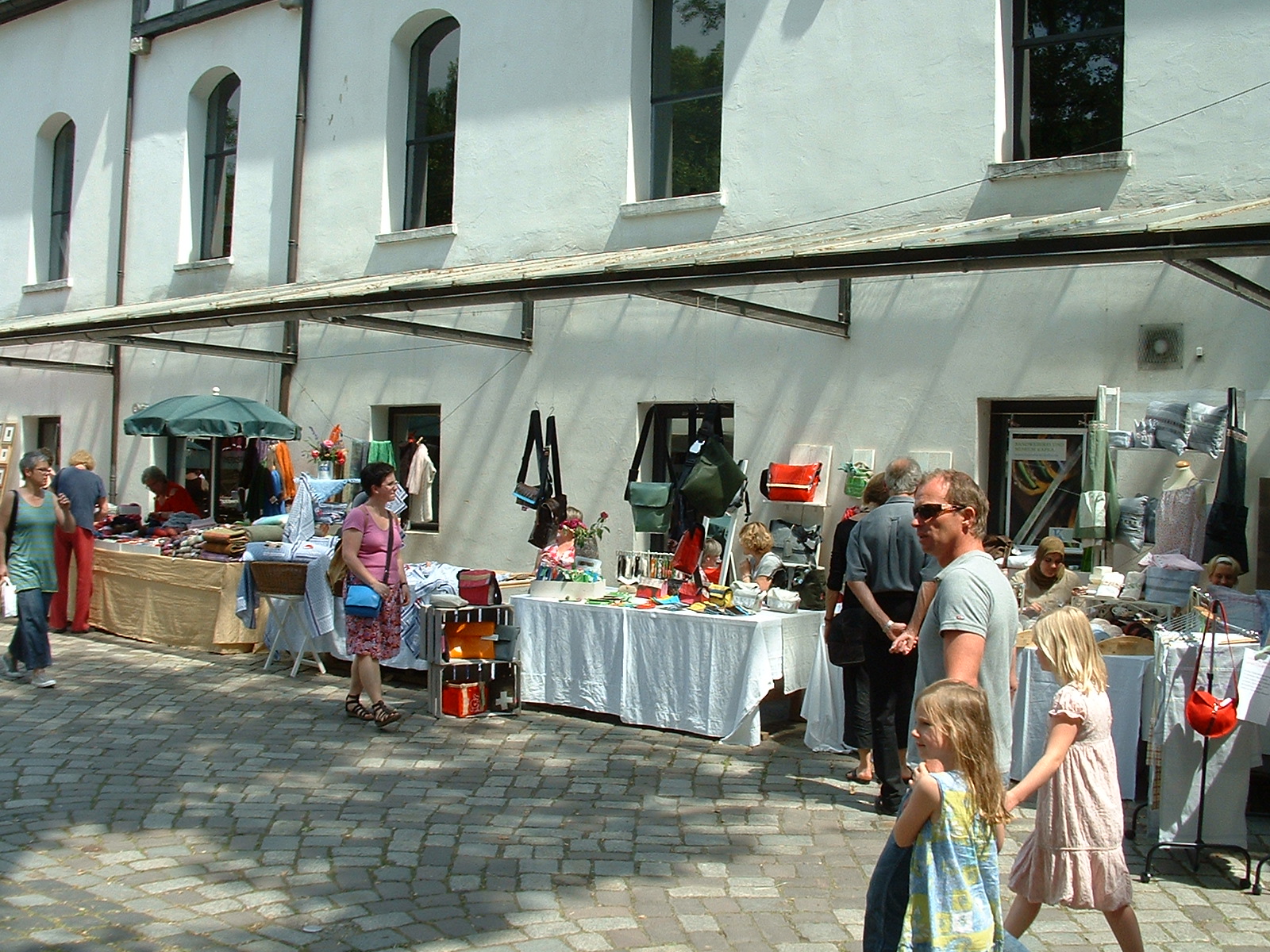 Schloß Lüntenbeck - Textilmarkt am 4.6.2011