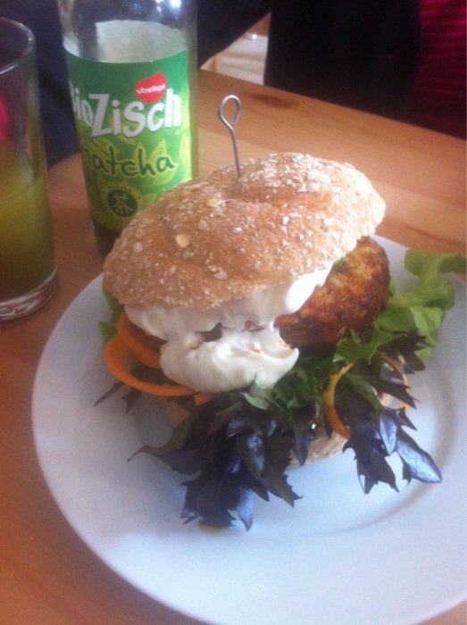 Oriental Burger vegan