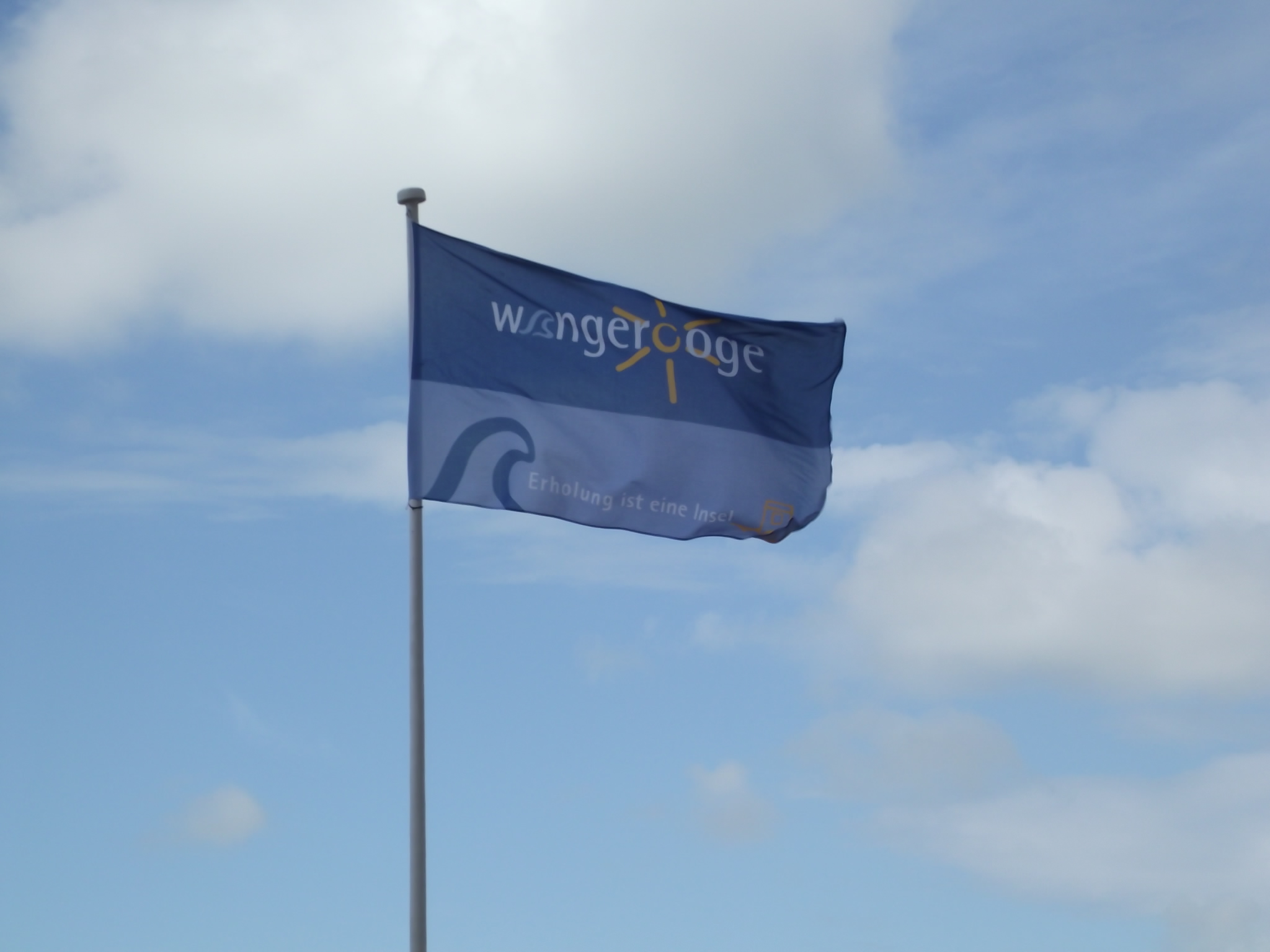 Wangerooge an der Nordsee - Wangerooge Flagge