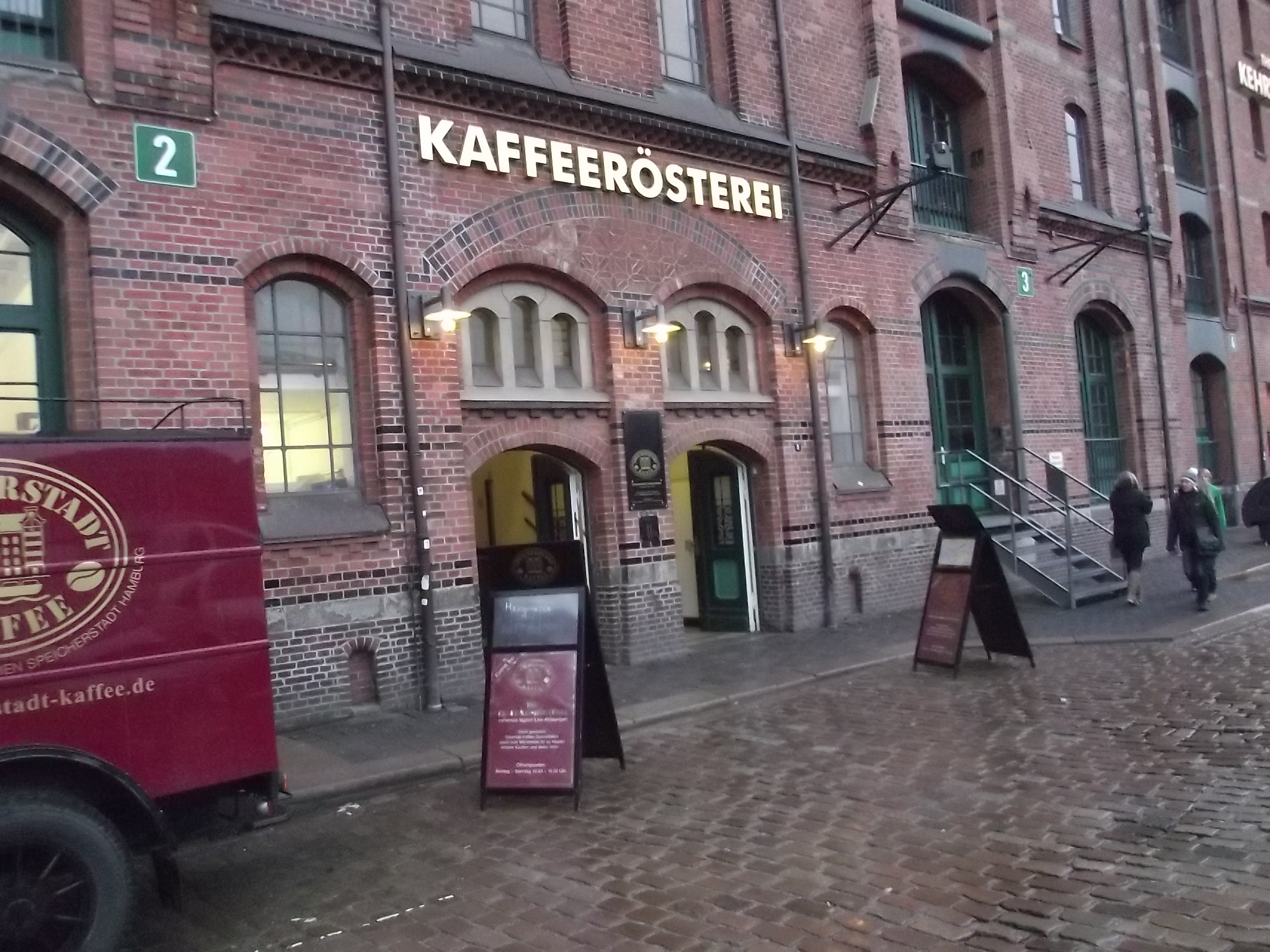 Kaffeerösterei in der Speicherstadt