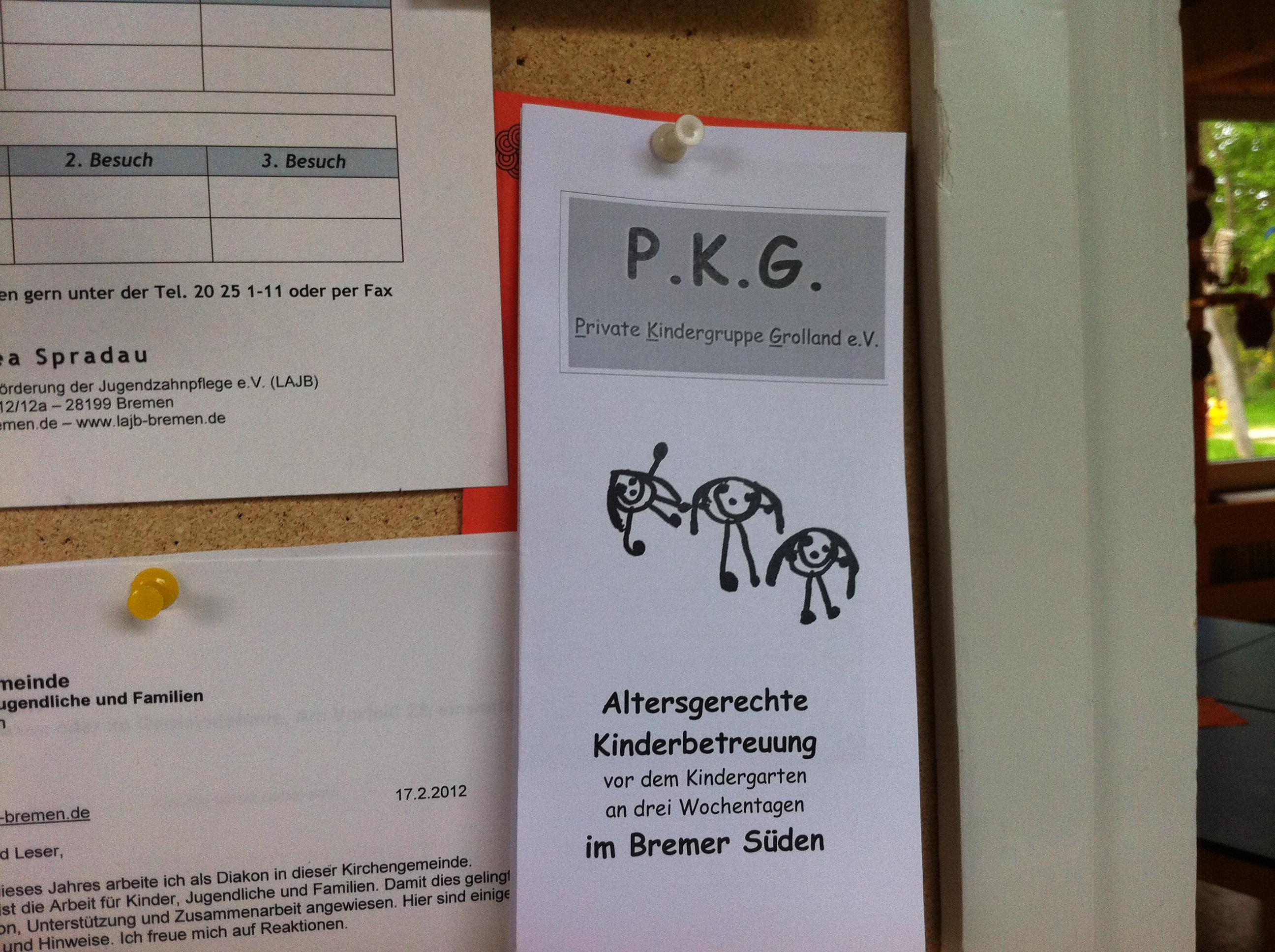 Flyer der P.K.G.