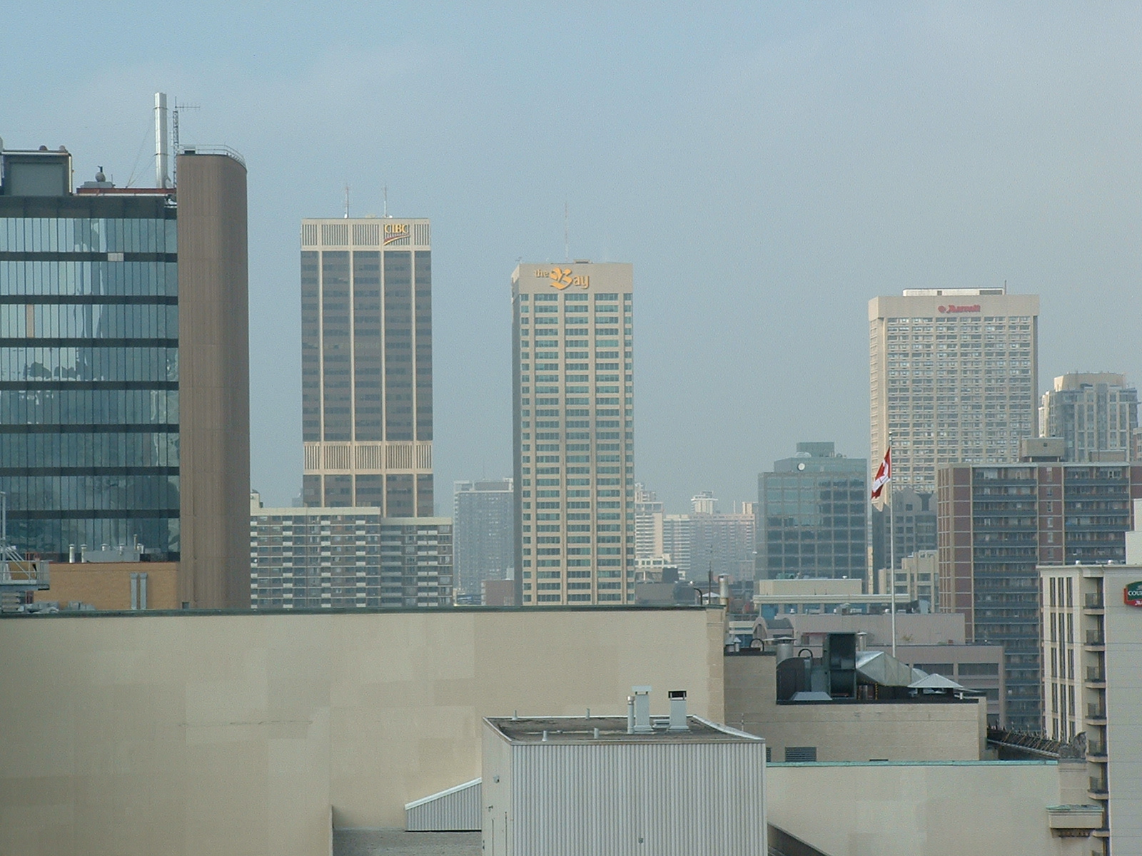Toronto mit TUI gebucht - Blick aus dem Hotel