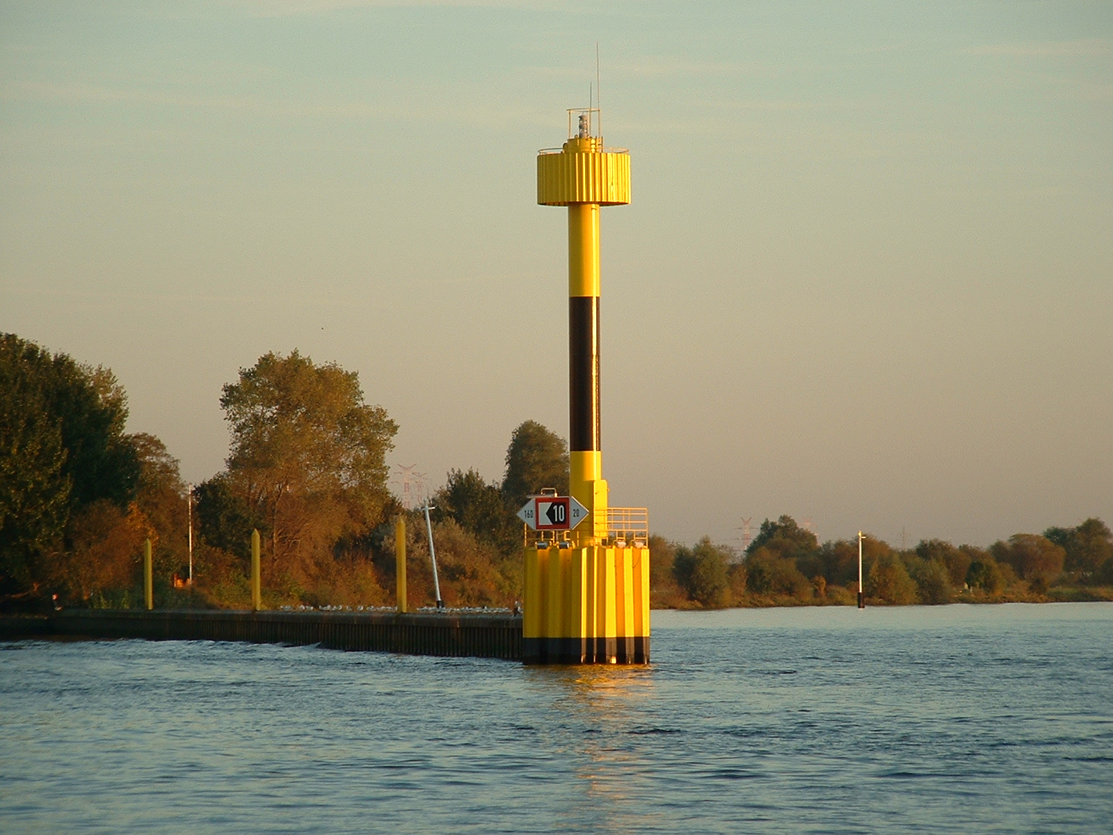 Lesummündung in Bremen Vegesack