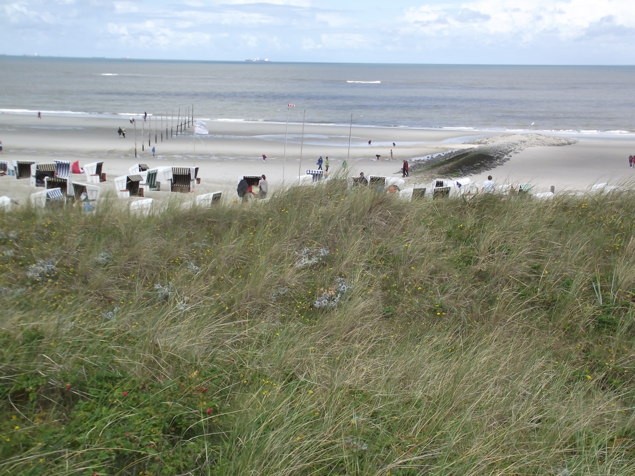 Kaiserhof Wangerooge - Blick zum Meer