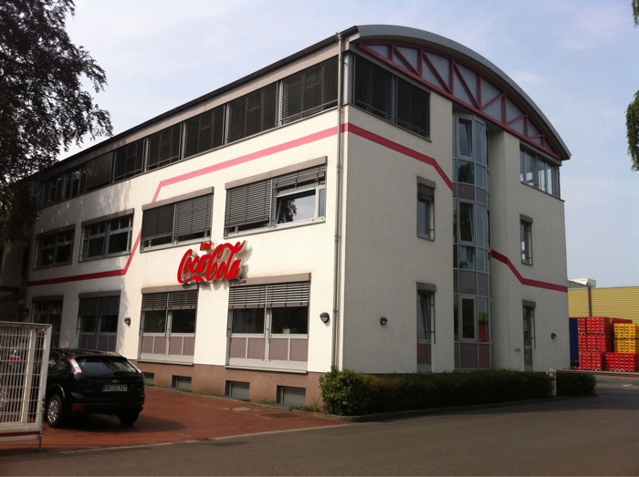 Hier wird in Bremen die Coca Cola abgef&uuml;llt