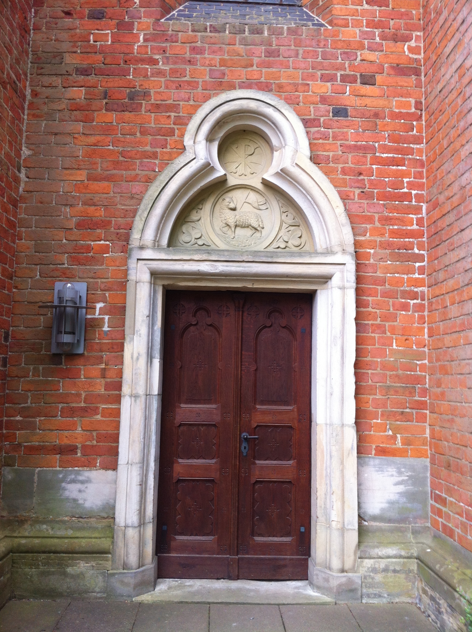 Tür von der  Klosterkirche in Mariensee