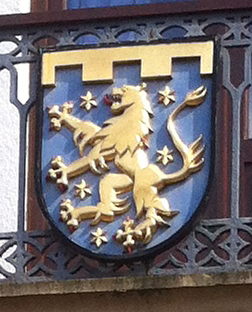 Wappen von Thedinghausen am Rathaus